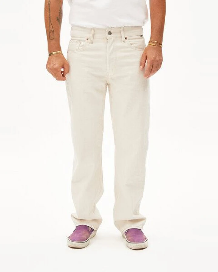 ARMEDANGELS AARY Herren Straight Jeans recycelter Baumwolle