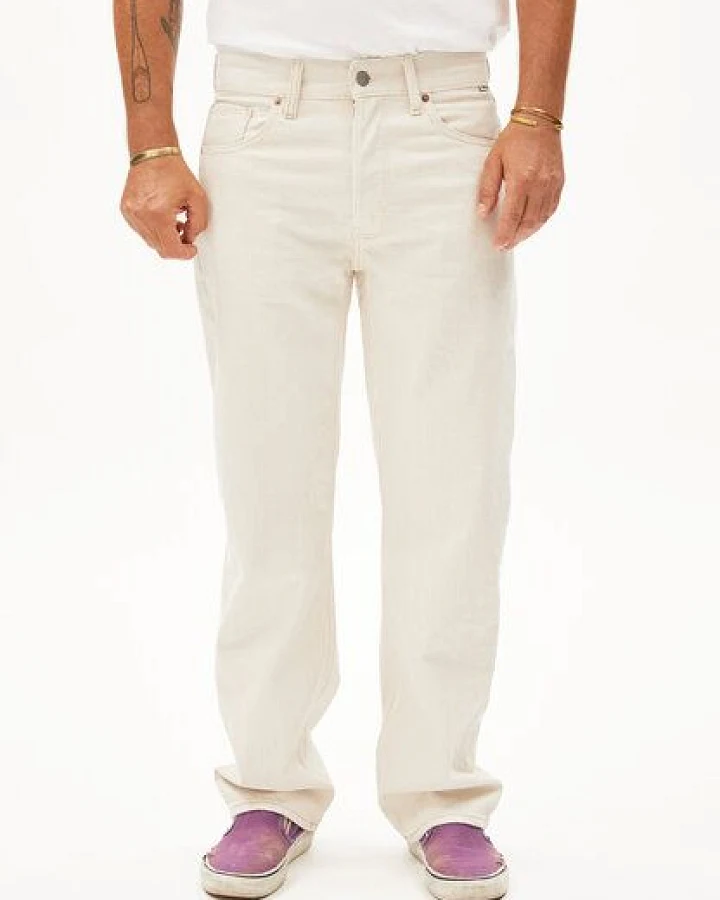 ARMEDANGELS AARY Herren Straight Jeans recycelter Baumwolle