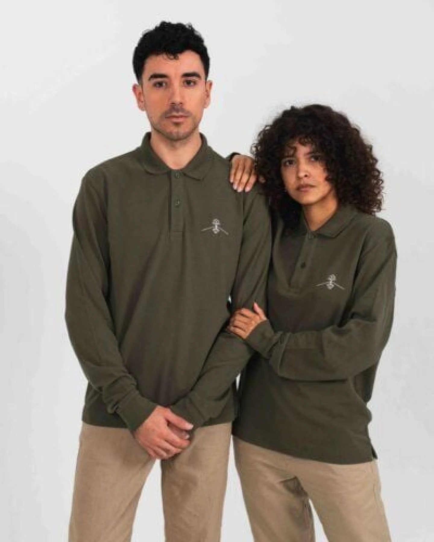 Greener Eurybia Poloshirt aus 100 % Bio-Baumwolle – Ansicht 3