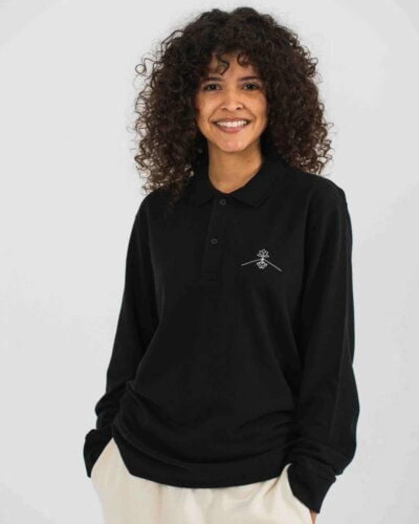 Greener Eurybia Poloshirt aus 100 % Bio-Baumwolle – Ansicht 4