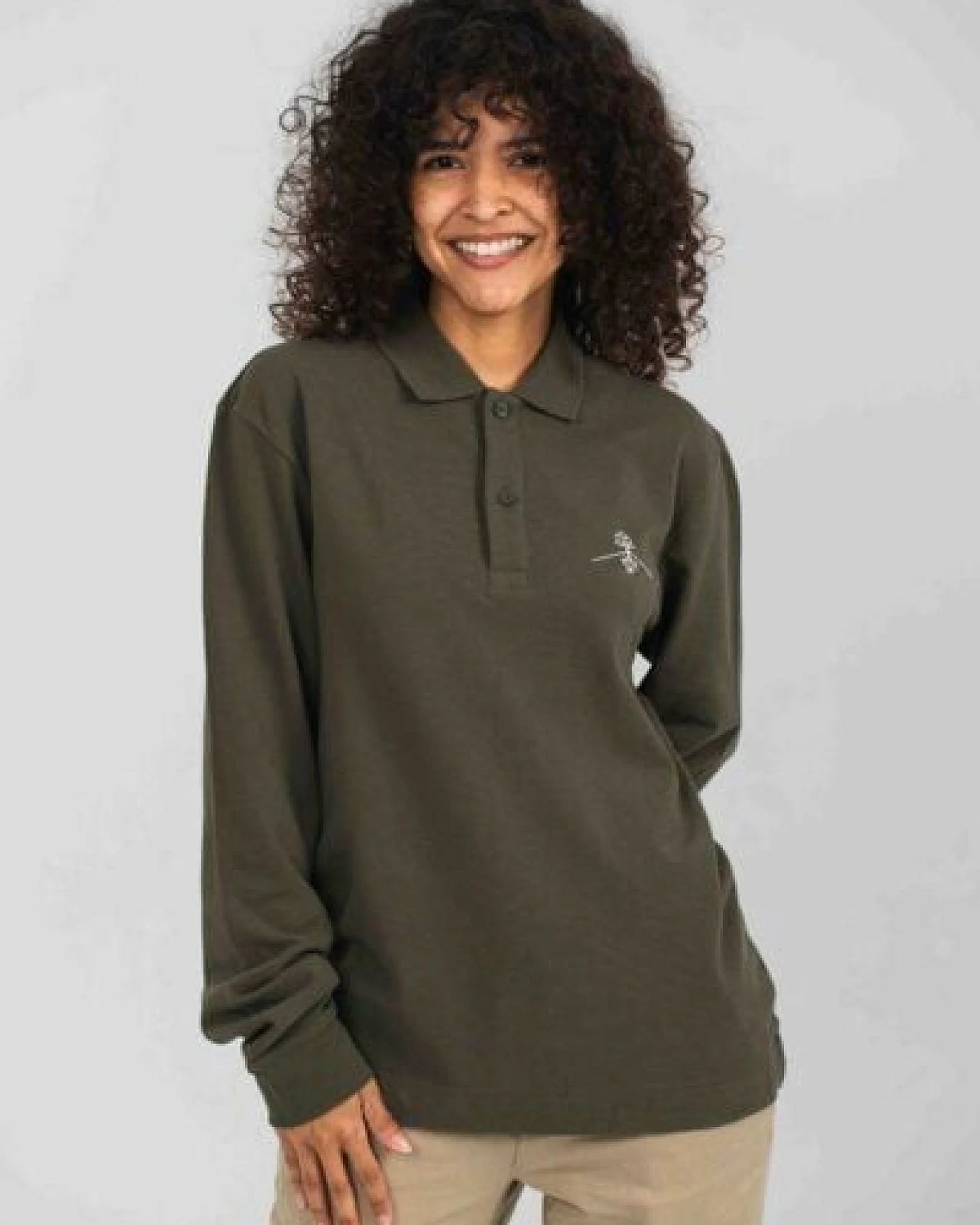 Greener Eurybia Poloshirt aus 100 % Bio-Baumwolle – Ansicht 4