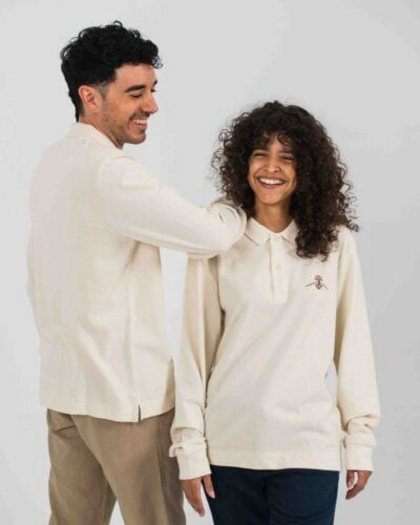 Greener Eurybia Poloshirt aus 100 % Bio-Baumwolle – Ansicht 3