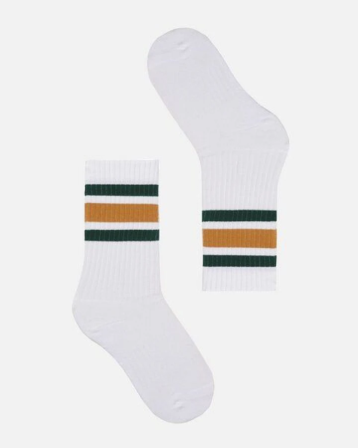 Socken aus Bio-Baumwoll Mix - BERGENIA STRIPES - recolution