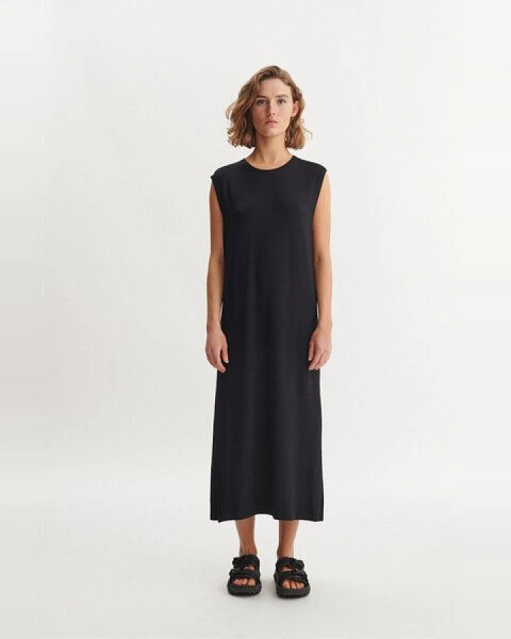 Basic Apparel Sadie Kurzarm Kleid aus Ecovero