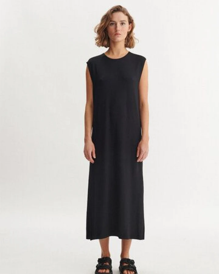 Basic Apparel Sadie Kurzarm Kleid aus Ecovero