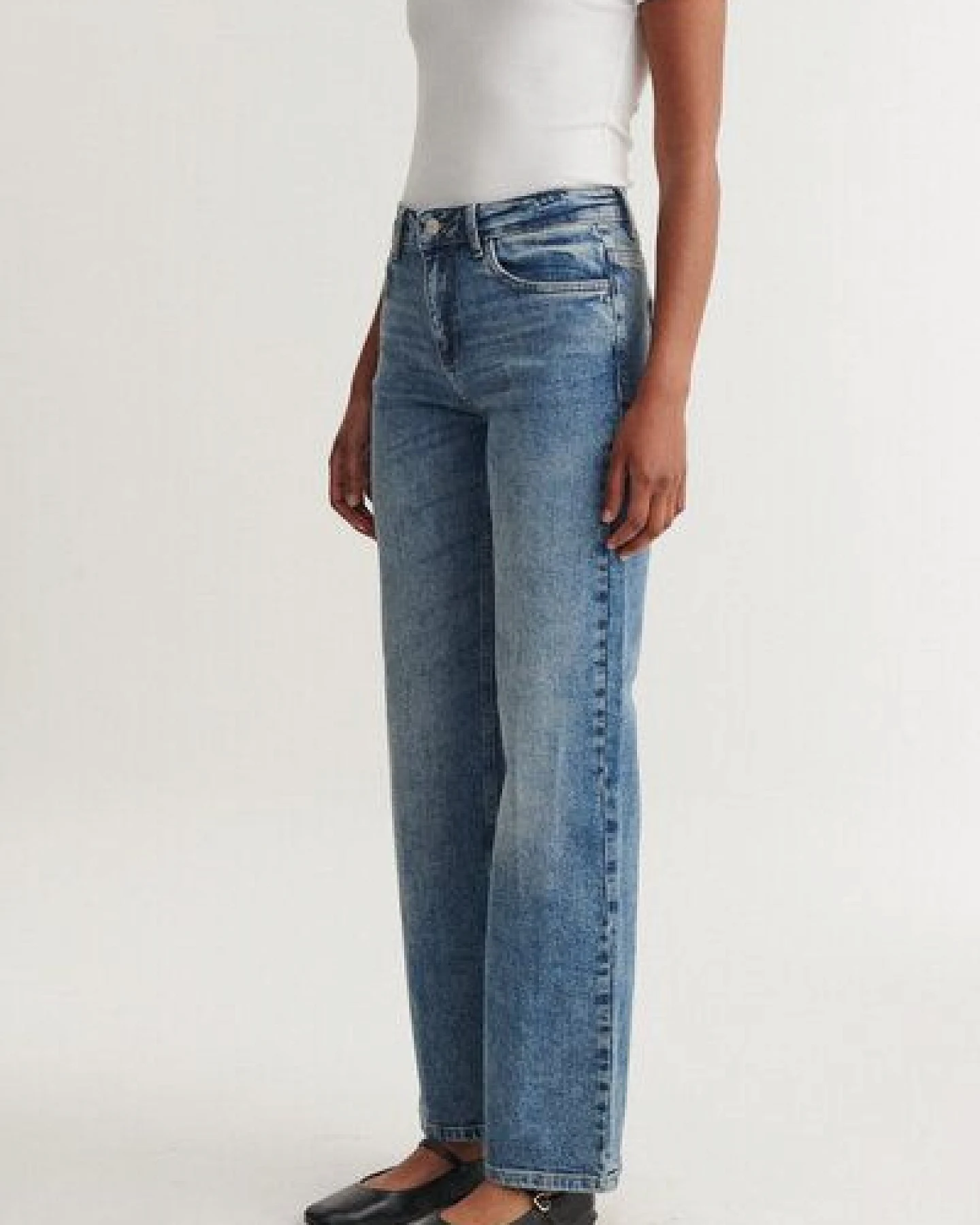 Basic Apparel Mom-Fit Jeans ELISA aus Bio-Baumwolle V2 – Ansicht 3