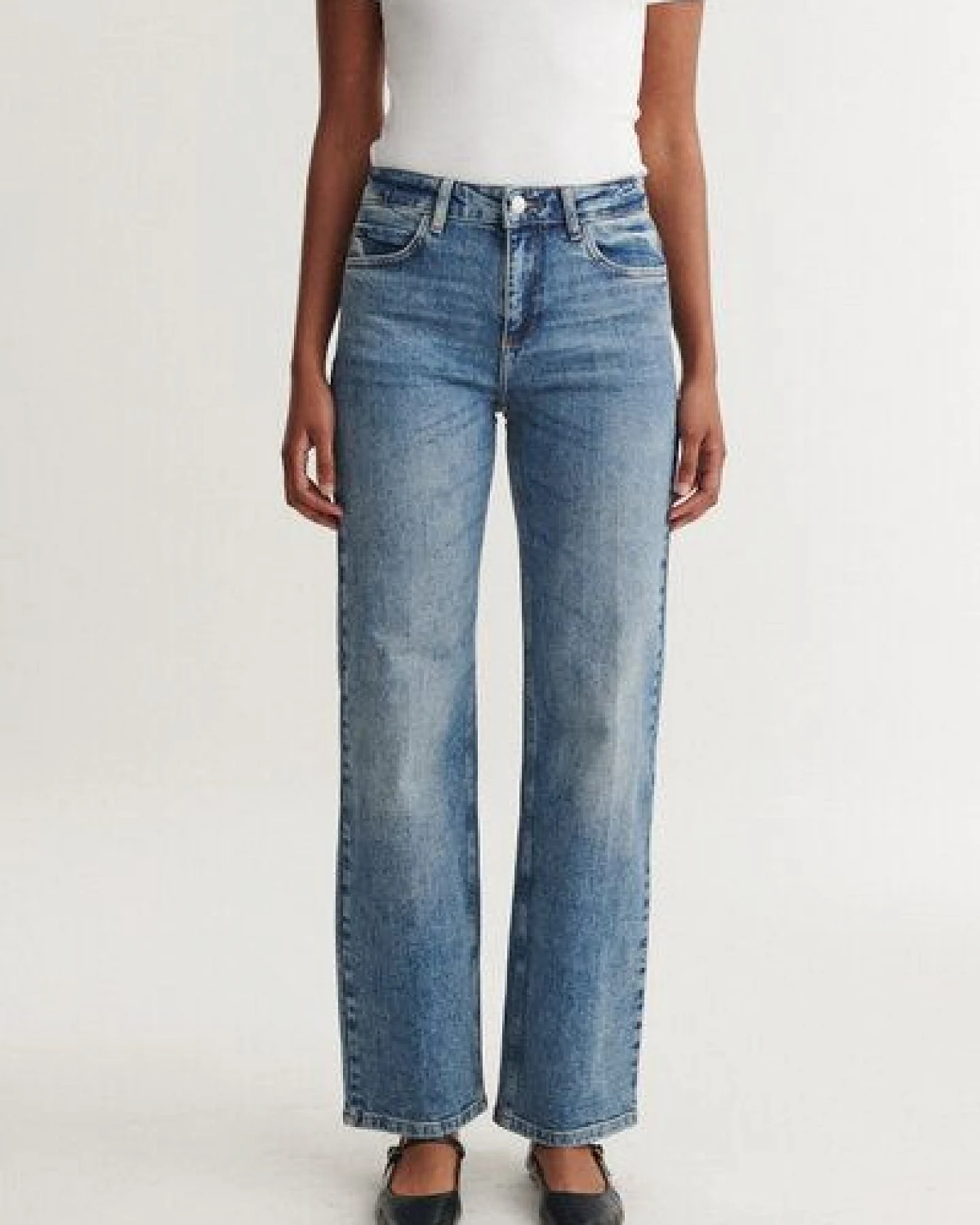 Basic Apparel Mom-Fit Jeans ELISA aus Bio-Baumwolle V2 – Ansicht 2