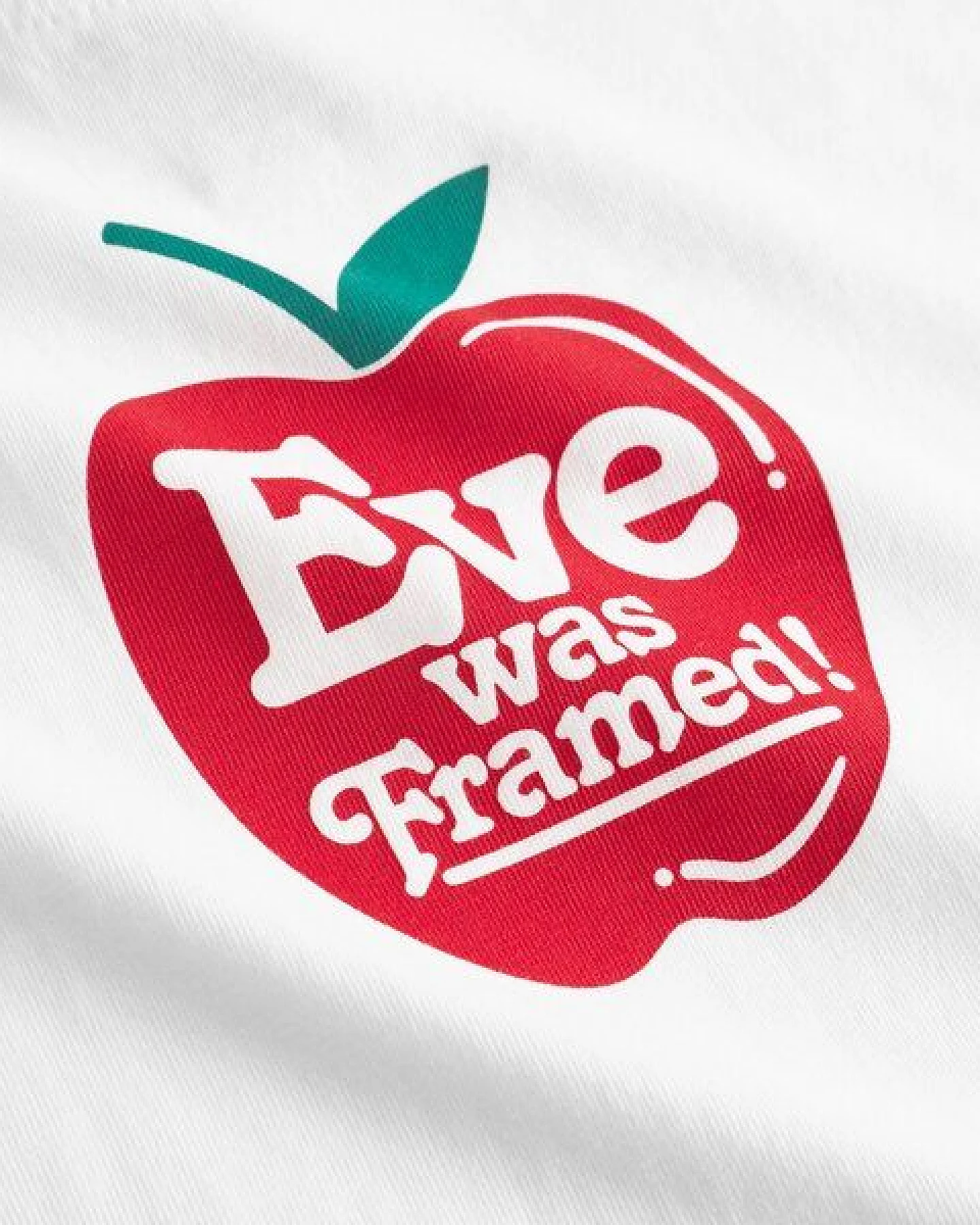 DEDICATED T-Shirt Visby Eve Was Framed - White – Ansicht 2
