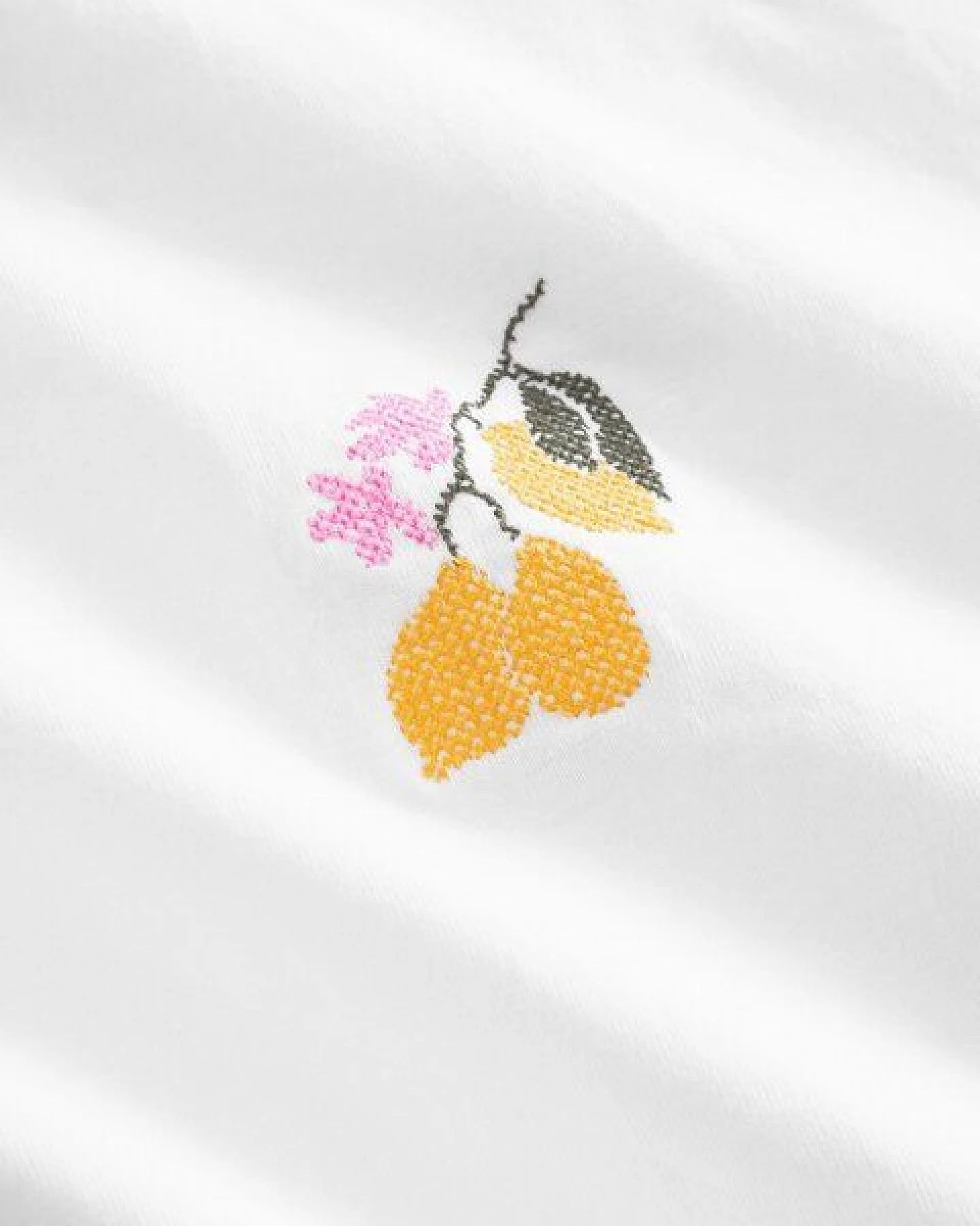 DEDICATED T-Shirt Vadstena Lemon Branch - White – Ansicht 2