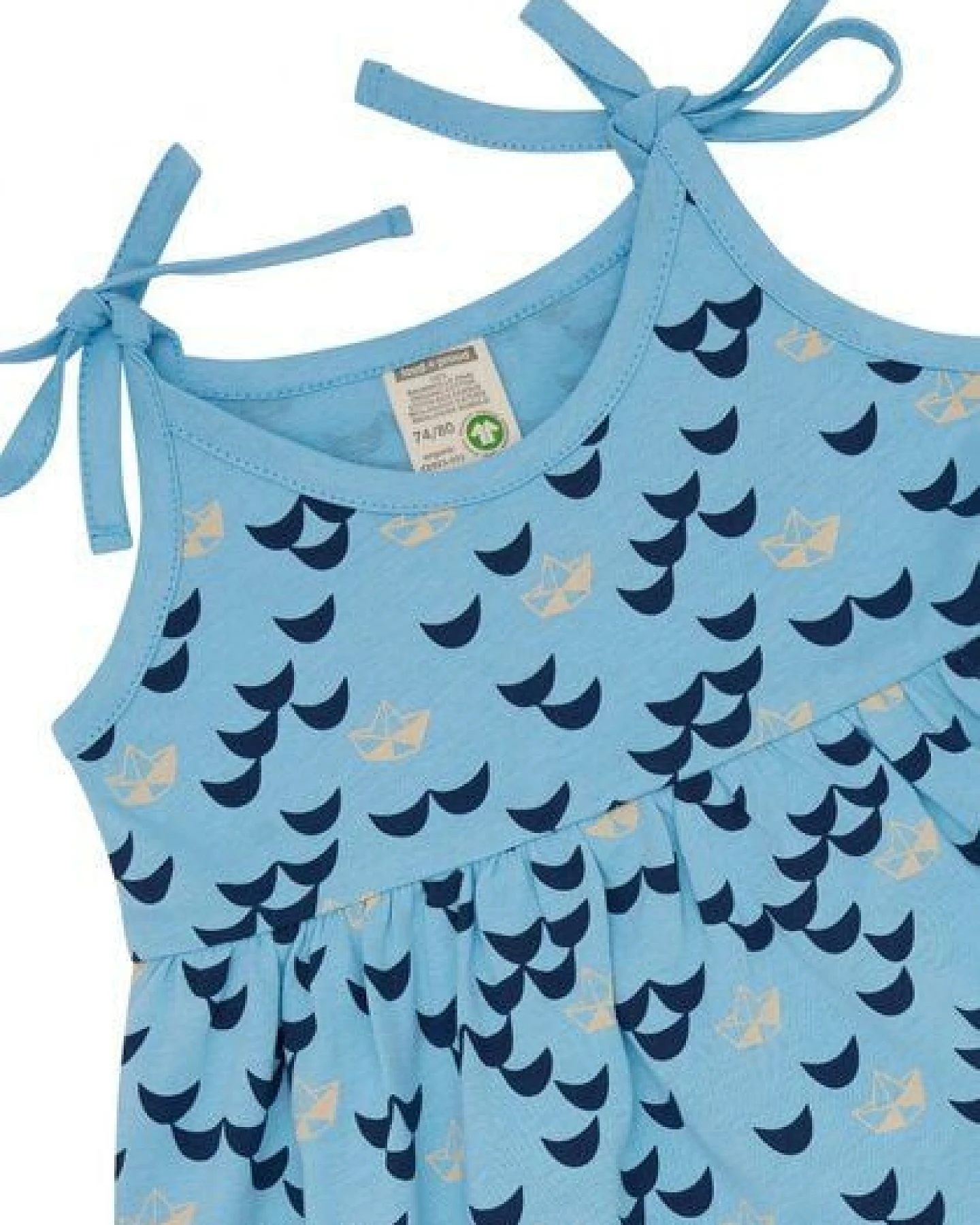 loud + proud Babys & Kinder Kleid Druck, GOTS-zertifiziert – Ansicht 3