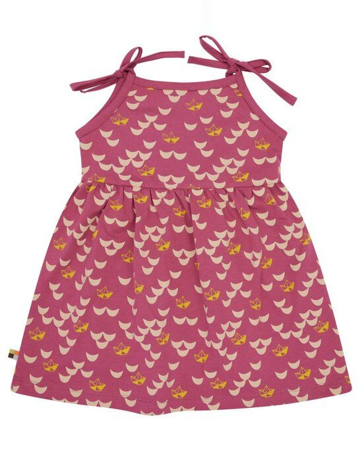 loud + proud Babys & Kinder Kleid Druck, GOTS-zertifiziert – Ansicht 2