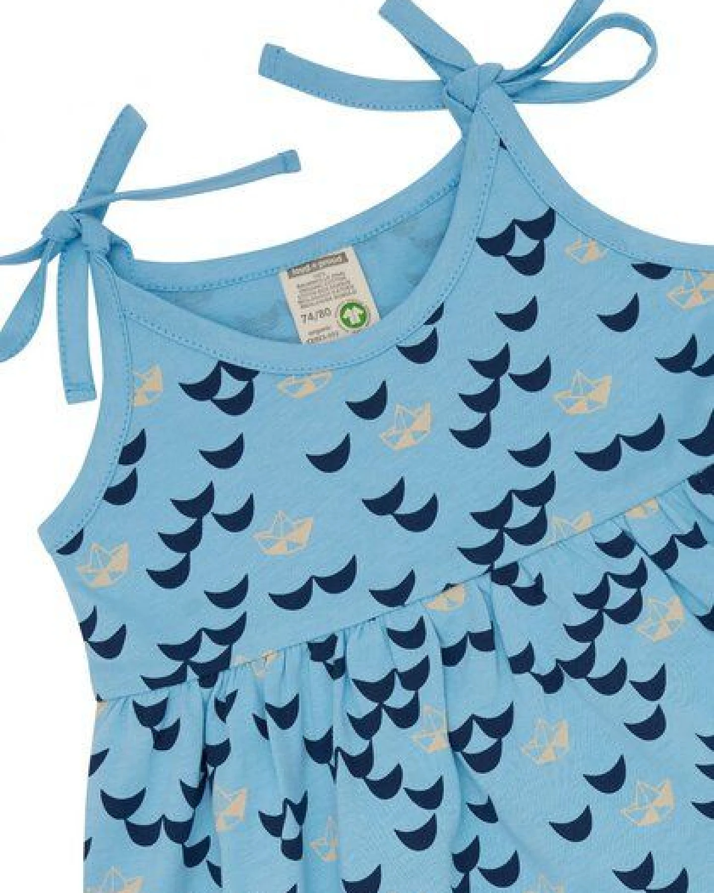 loud + proud Babys & Kinder Kleid Druck, GOTS-zertifiziert – Ansicht 3