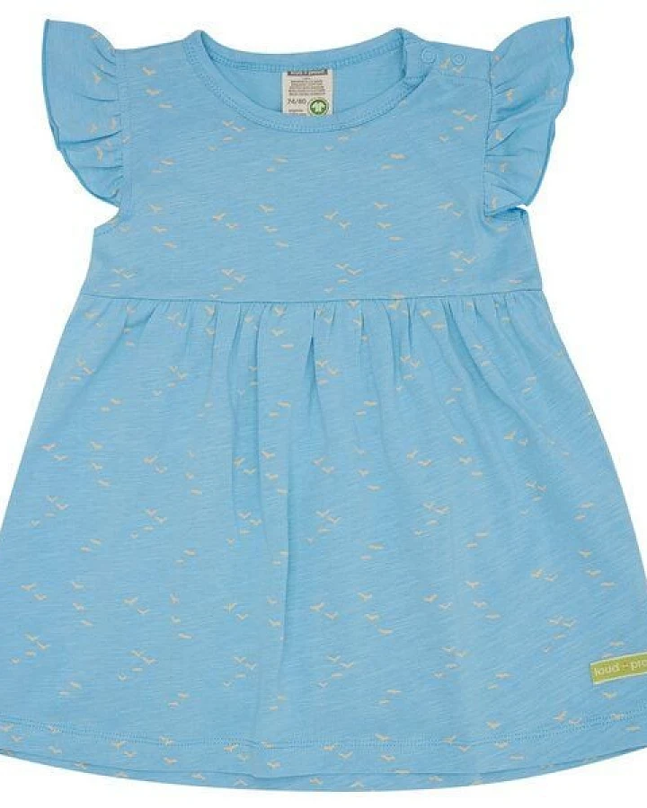 loud + proud Babys & Kinder Kleid Slub Jersey, GOTS-zertifiziert