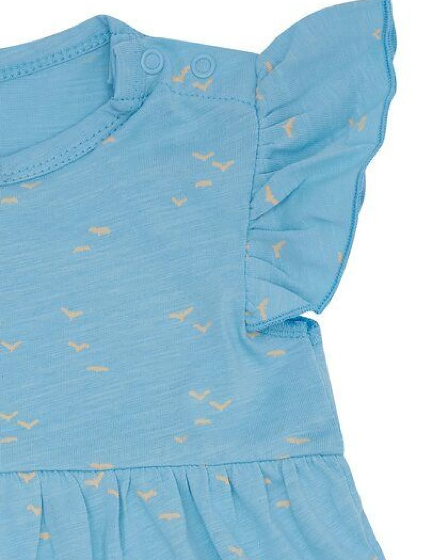 loud + proud Babys & Kinder Kleid Slub Jersey, GOTS-zertifiziert – Ansicht 3