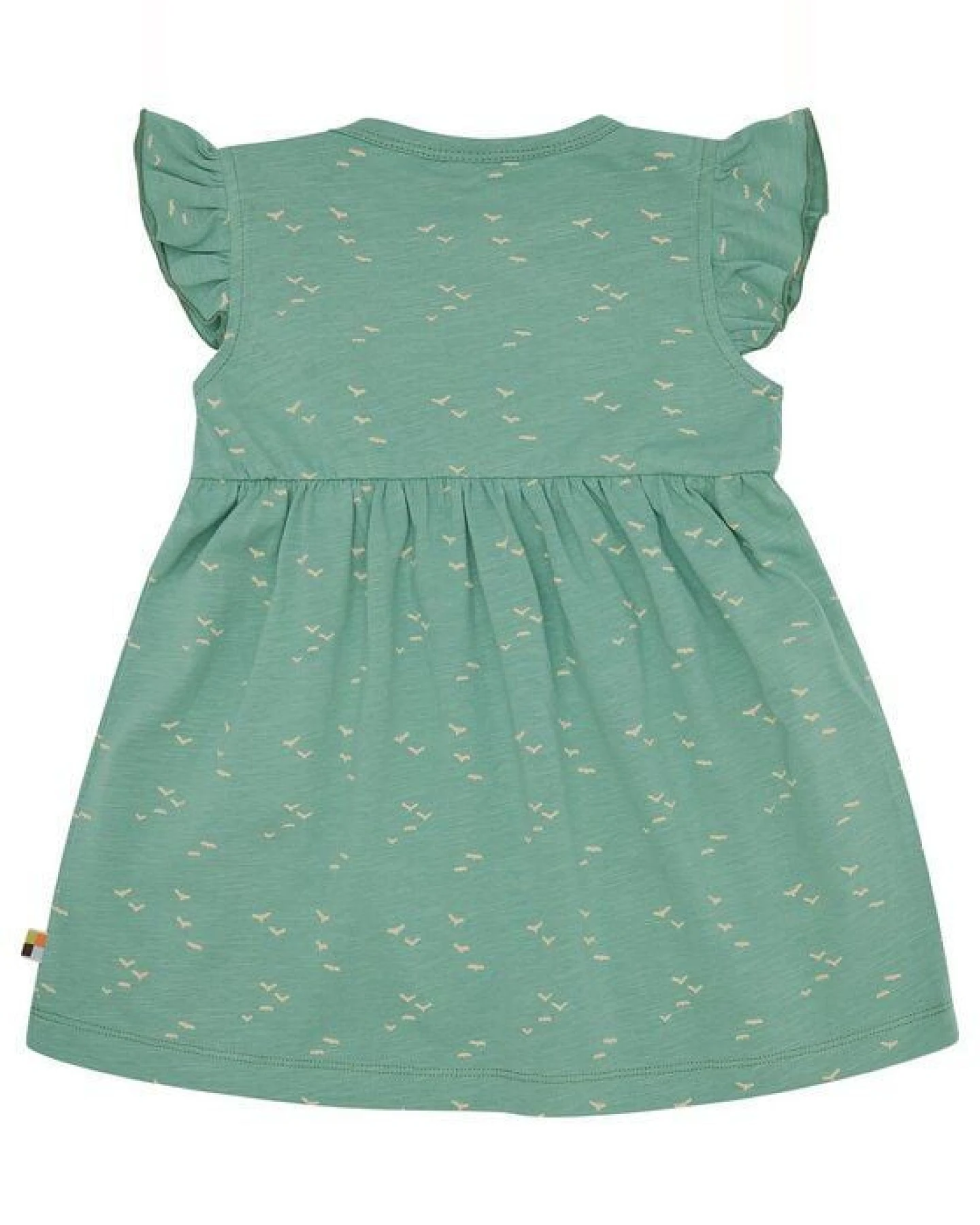 loud + proud Babys & Kinder Kleid Slub Jersey, GOTS-zertifiziert – Ansicht 2