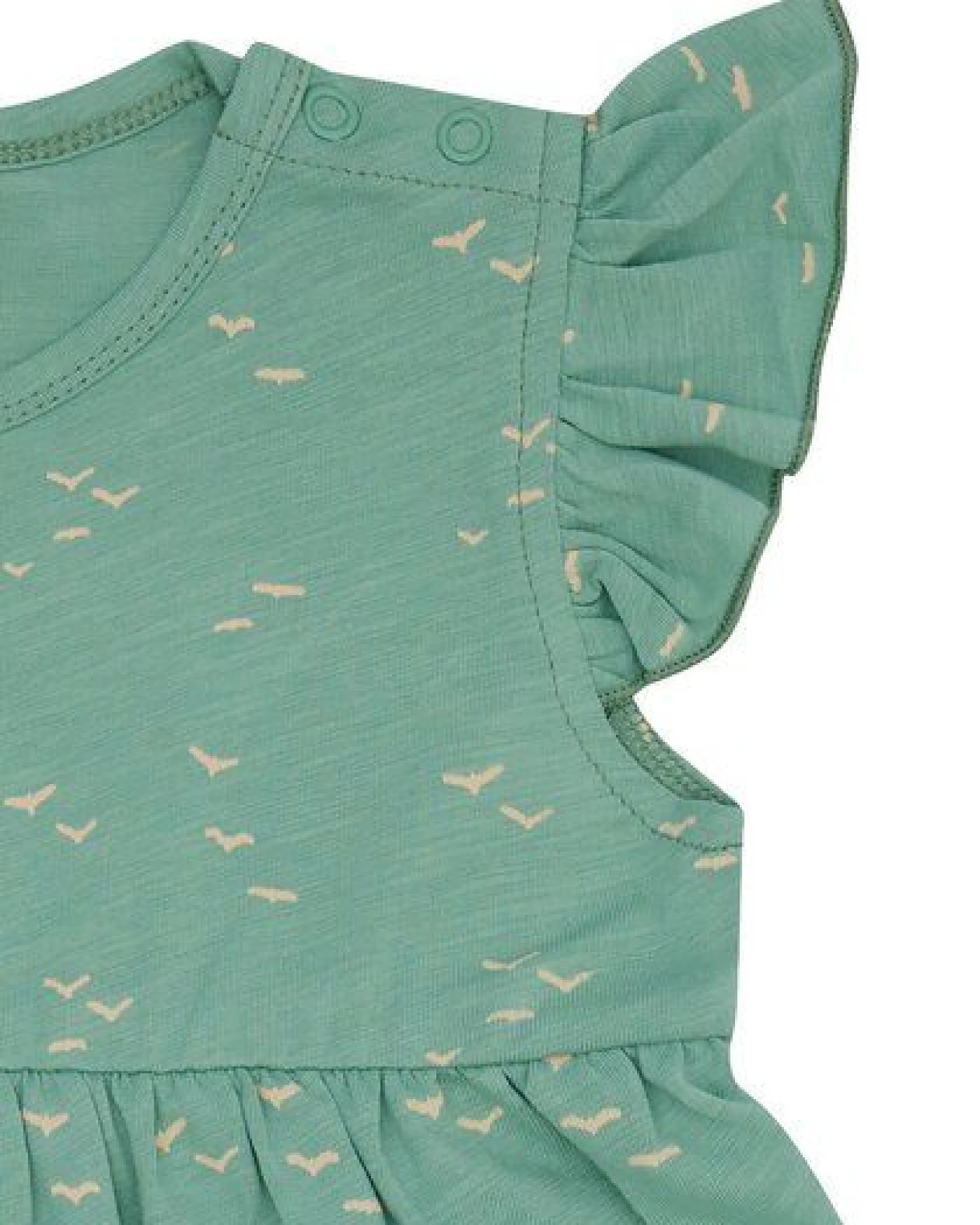 loud + proud Babys & Kinder Kleid Slub Jersey, GOTS-zertifiziert – Ansicht 3