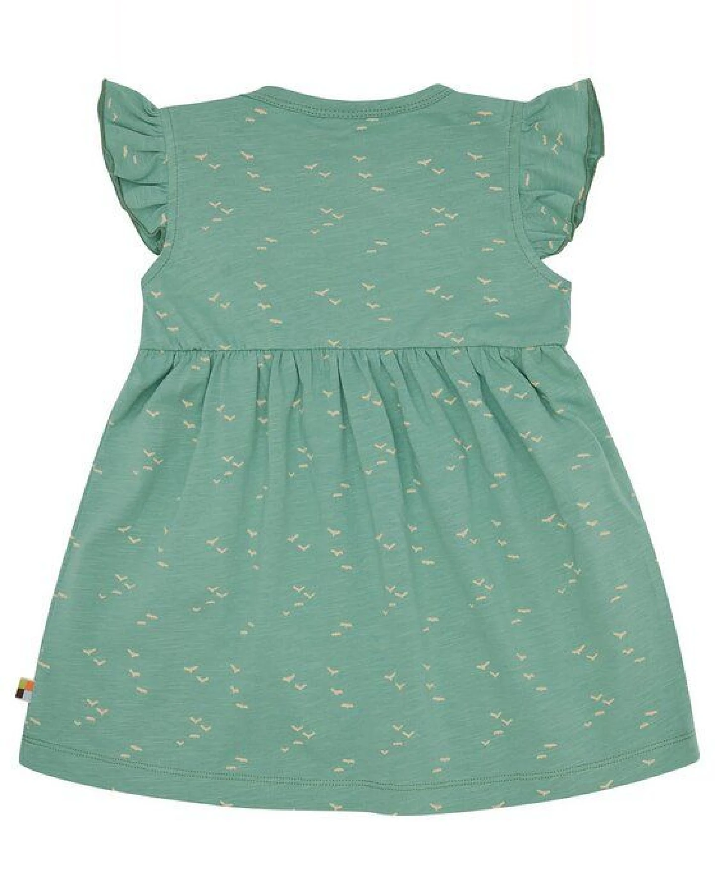 loud + proud Babys & Kinder Kleid Slub Jersey, GOTS-zertifiziert – Ansicht 2