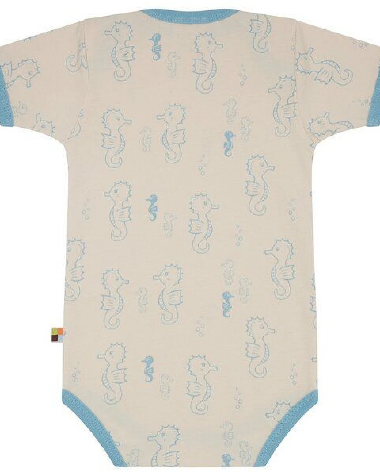 loud + proud Babys & Kinder Body kurzarm Druck, GOTS-zertifiziert – Ansicht 2