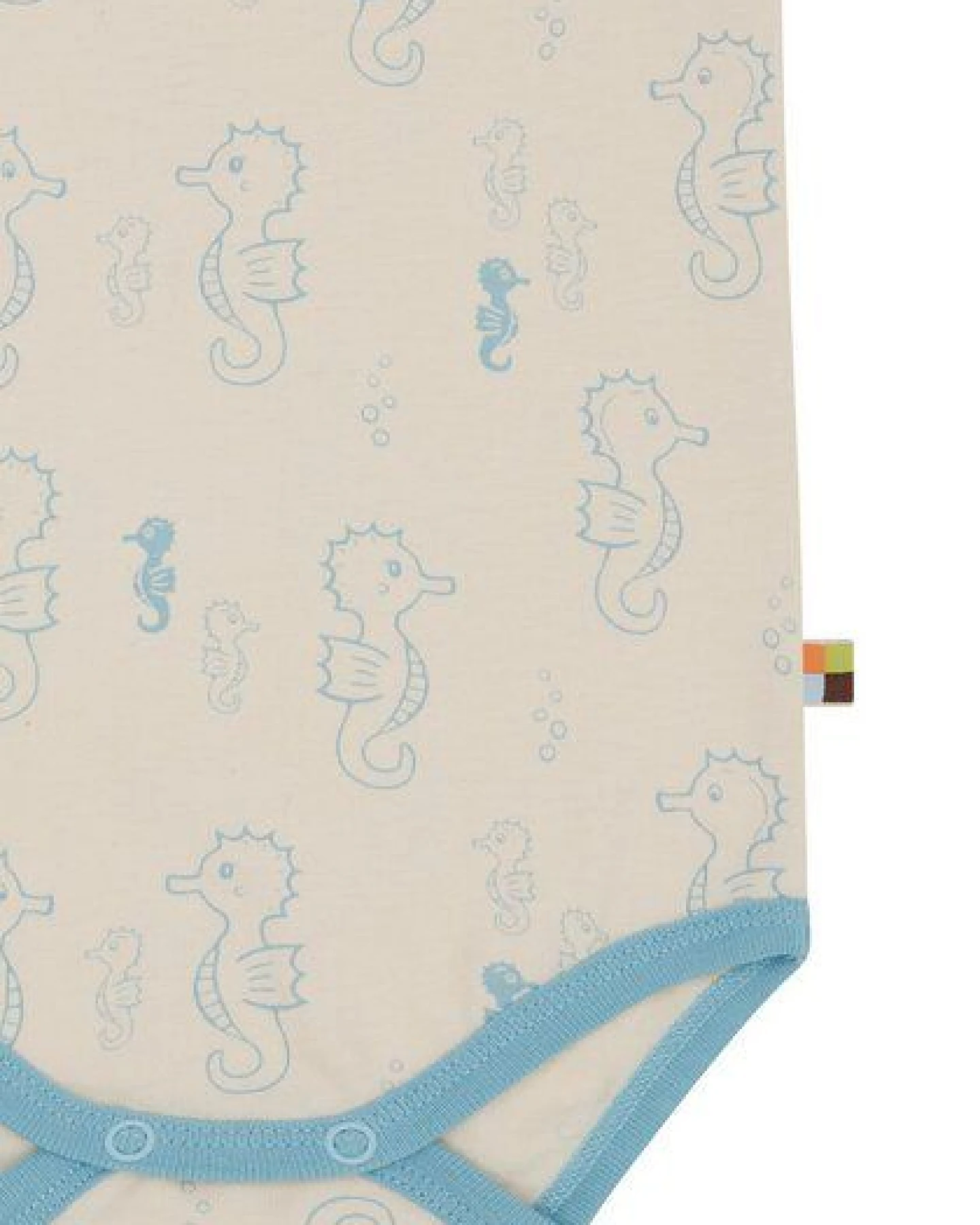 loud + proud Babys & Kinder Body kurzarm Druck, GOTS-zertifiziert – Ansicht 3