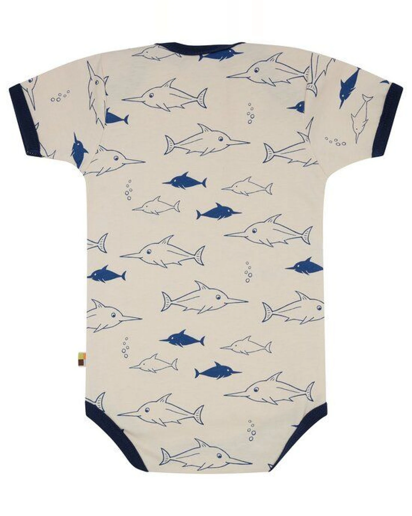 loud + proud Babys & Kinder Body kurzarm Druck, GOTS-zertifiziert – Ansicht 2