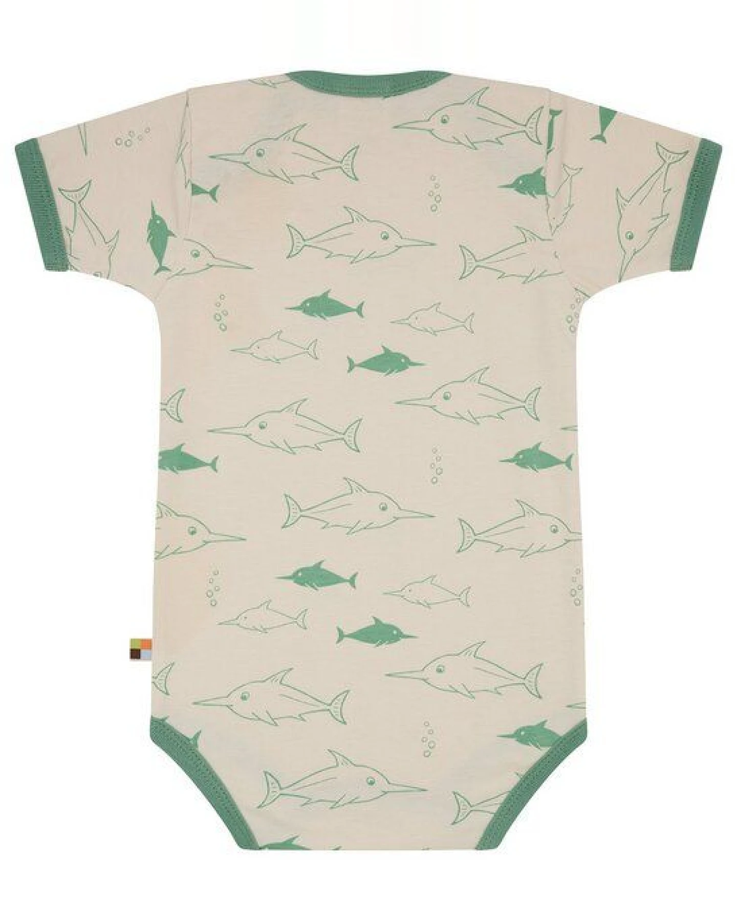 loud + proud Babys & Kinder Body kurzarm Druck, GOTS-zertifiziert – Ansicht 2