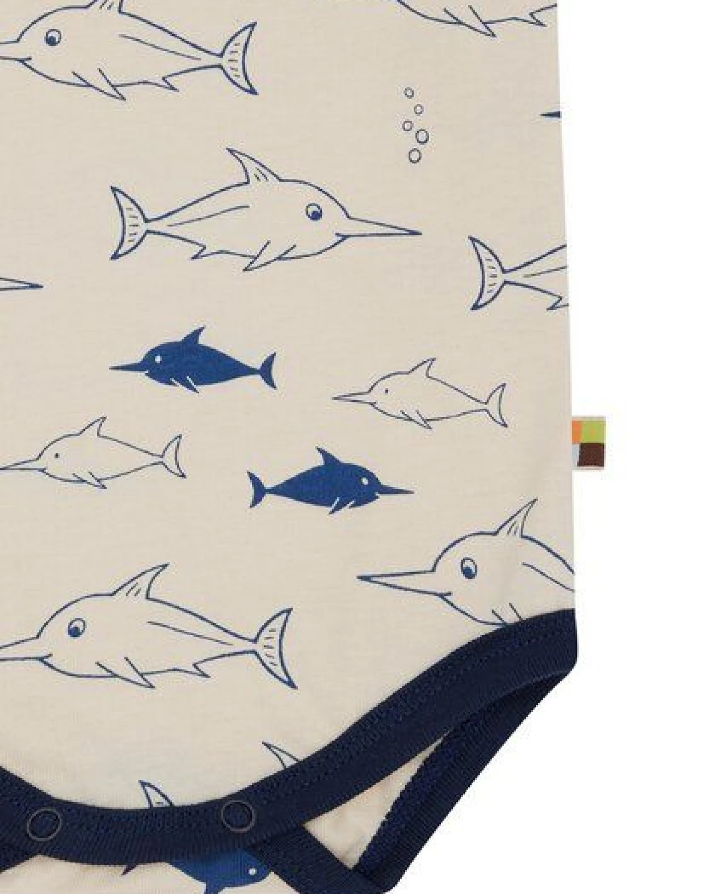 loud + proud Babys & Kinder Body kurzarm Druck, GOTS-zertifiziert – Ansicht 3