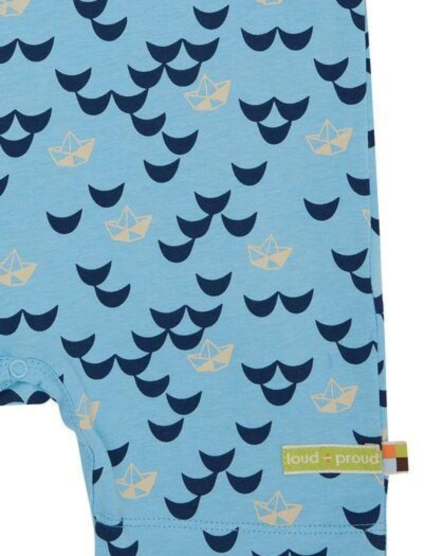 loud + proud Babys & Kinder Spieler Druck, GOTS-zertifiziert – Ansicht 3