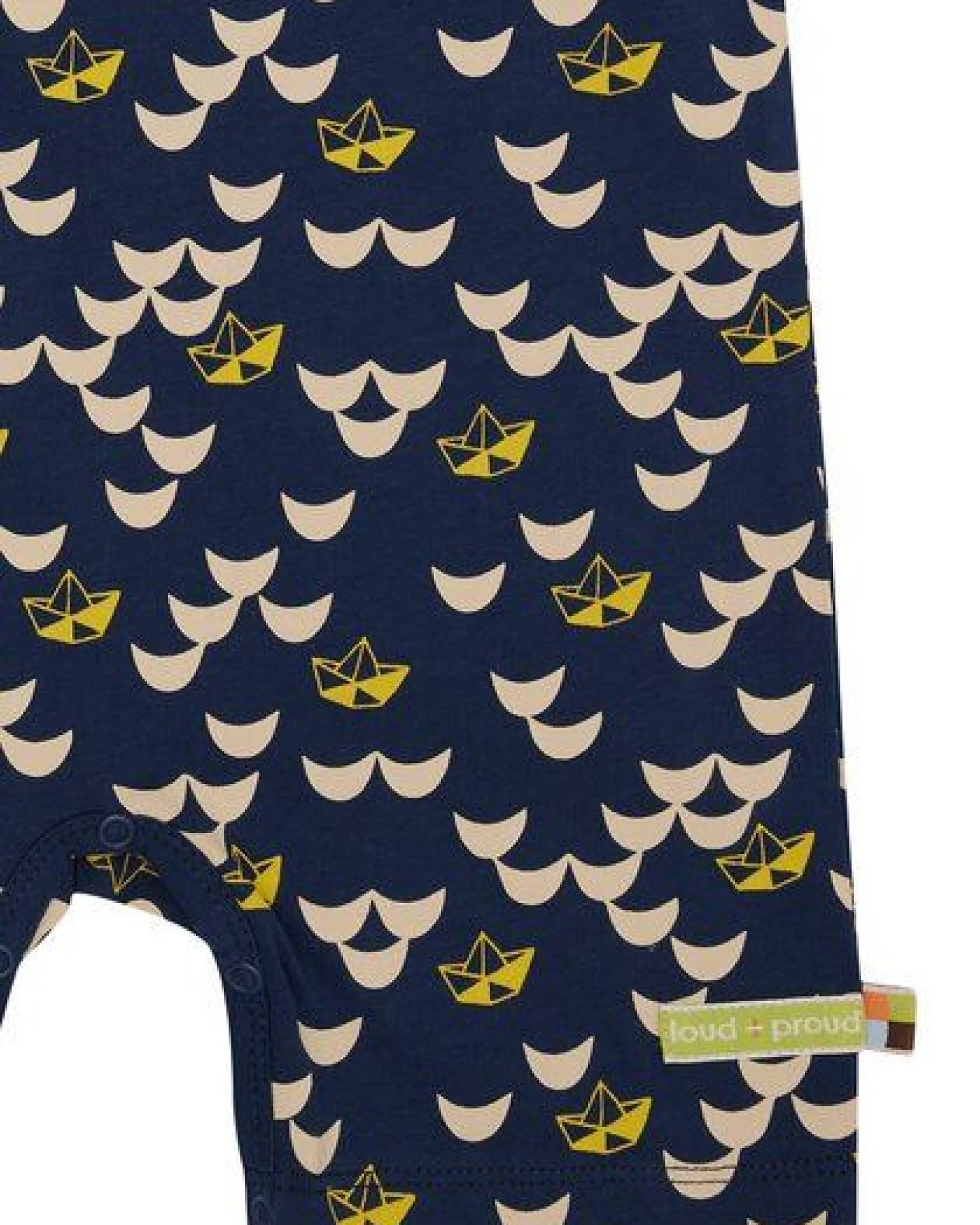 loud + proud Babys & Kinder Spieler Druck, GOTS-zertifiziert – Ansicht 3