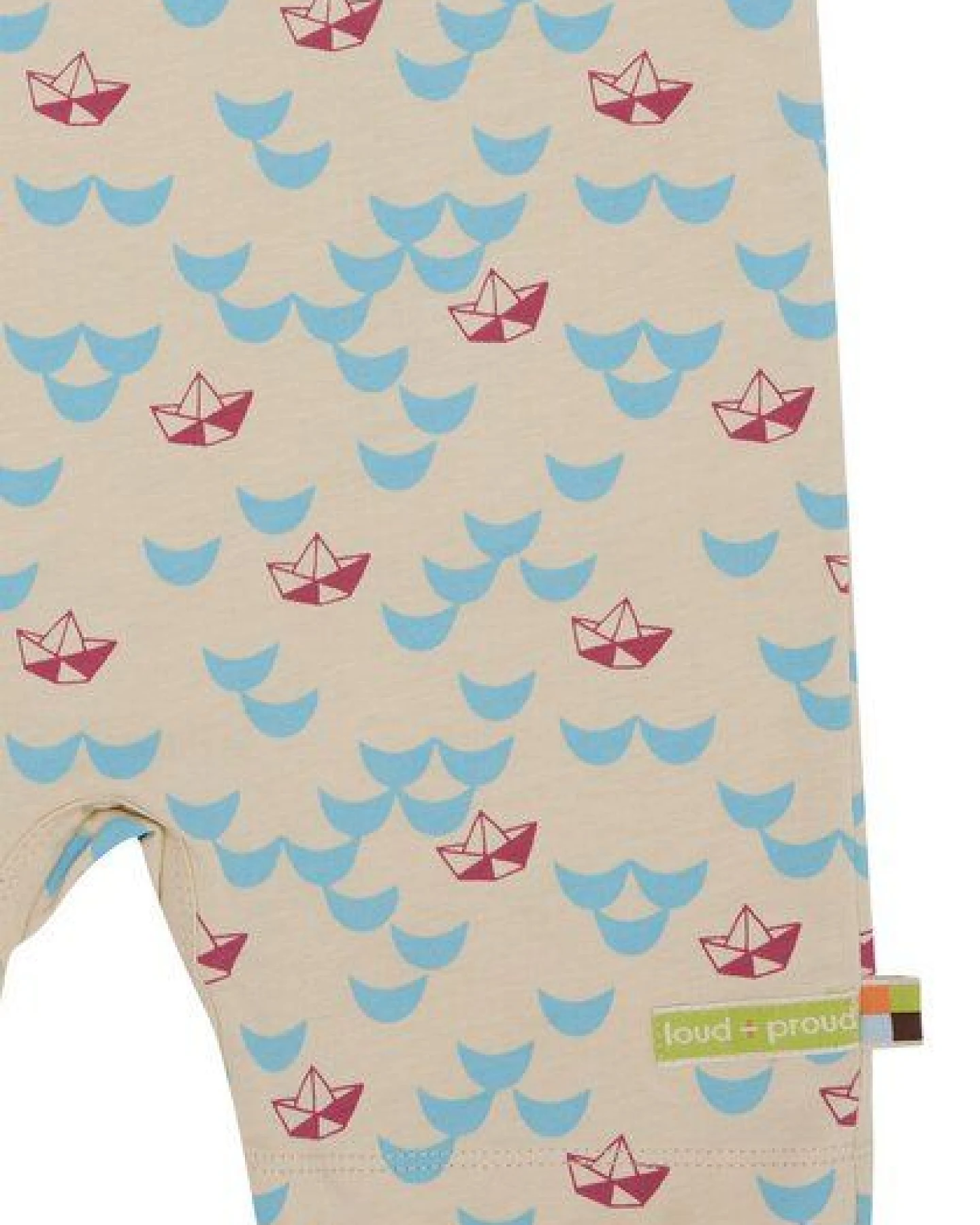 loud + proud Babys & Kinder Spieler Druck, GOTS-zertifiziert – Ansicht 3
