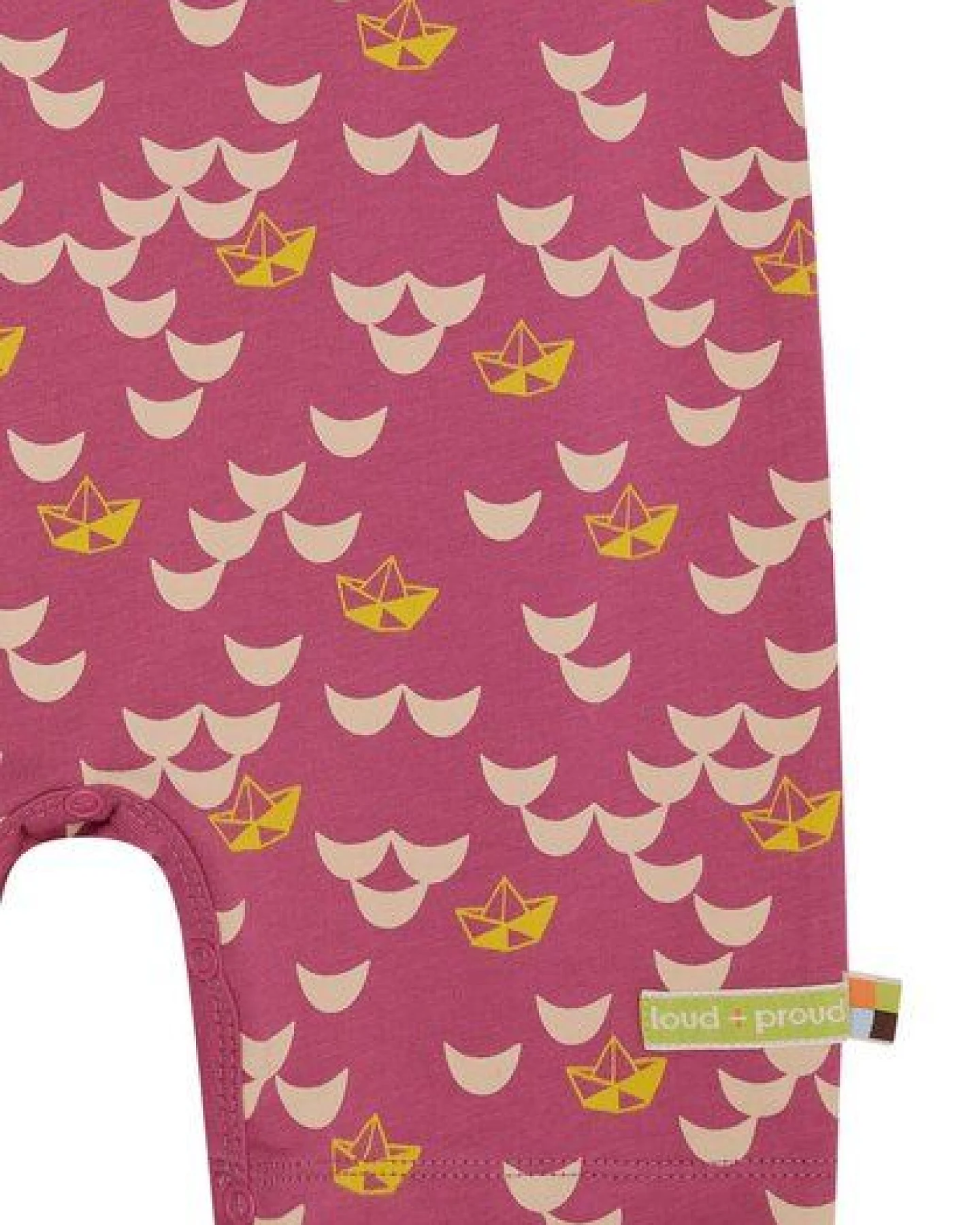 loud + proud Babys & Kinder Spieler Druck, GOTS-zertifiziert – Ansicht 3