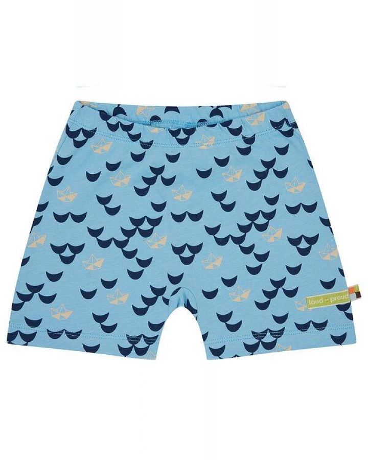 loud + proud Babys & Kinder Short Druck, GOTS-zertifiziert