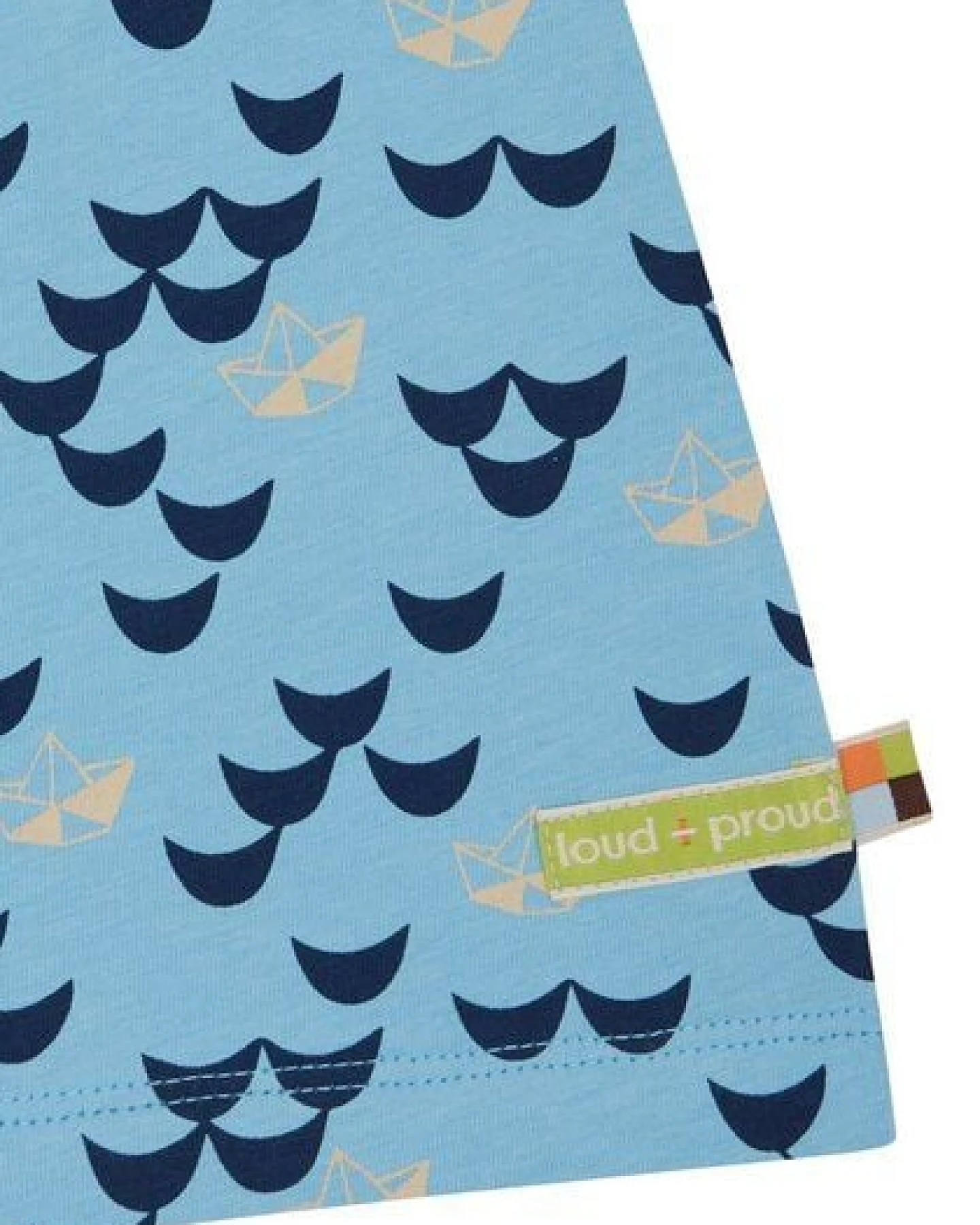 loud + proud Babys & Kinder Short Druck, GOTS-zertifiziert – Ansicht 3