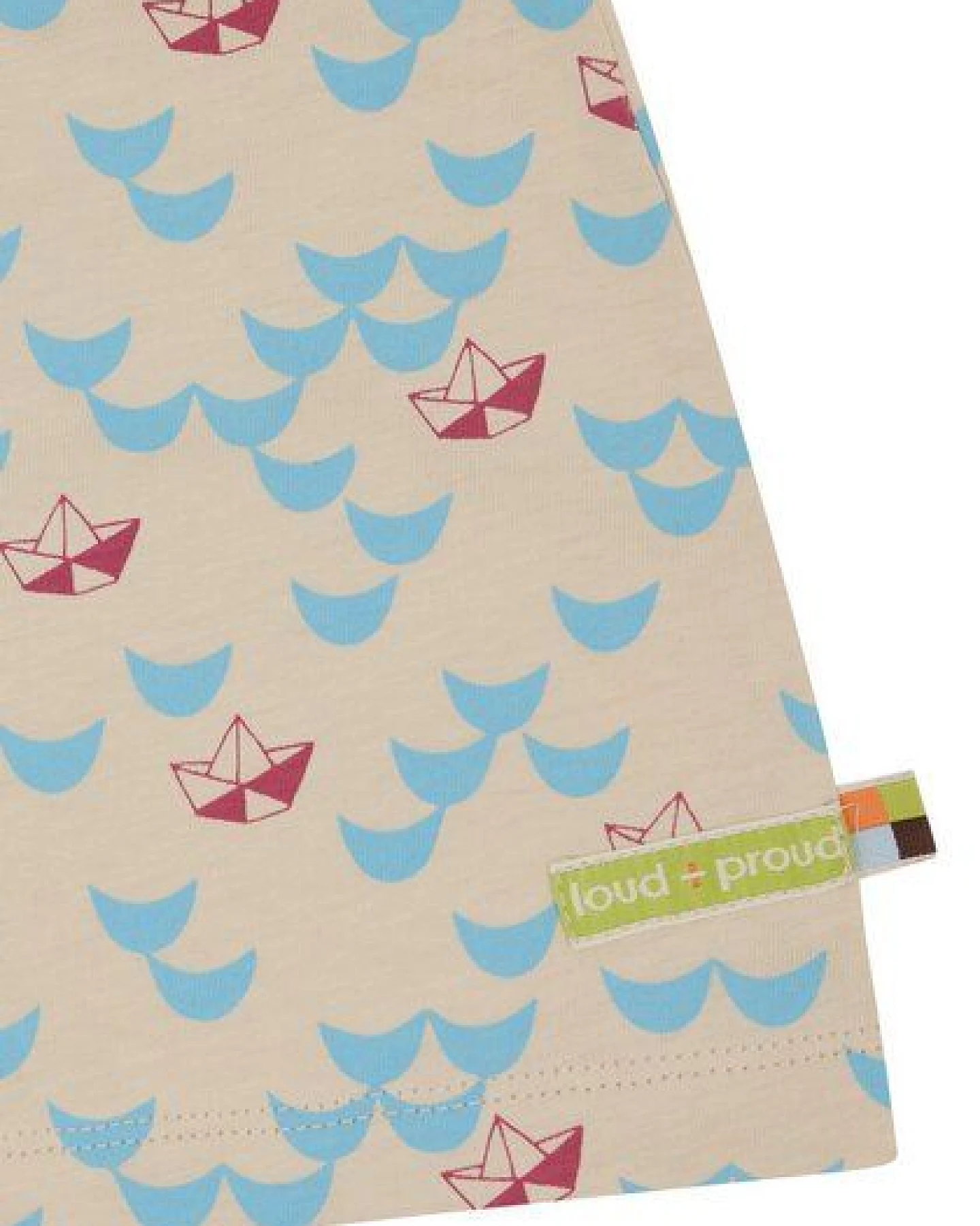 loud + proud Babys & Kinder Short Druck, GOTS-zertifiziert – Ansicht 3