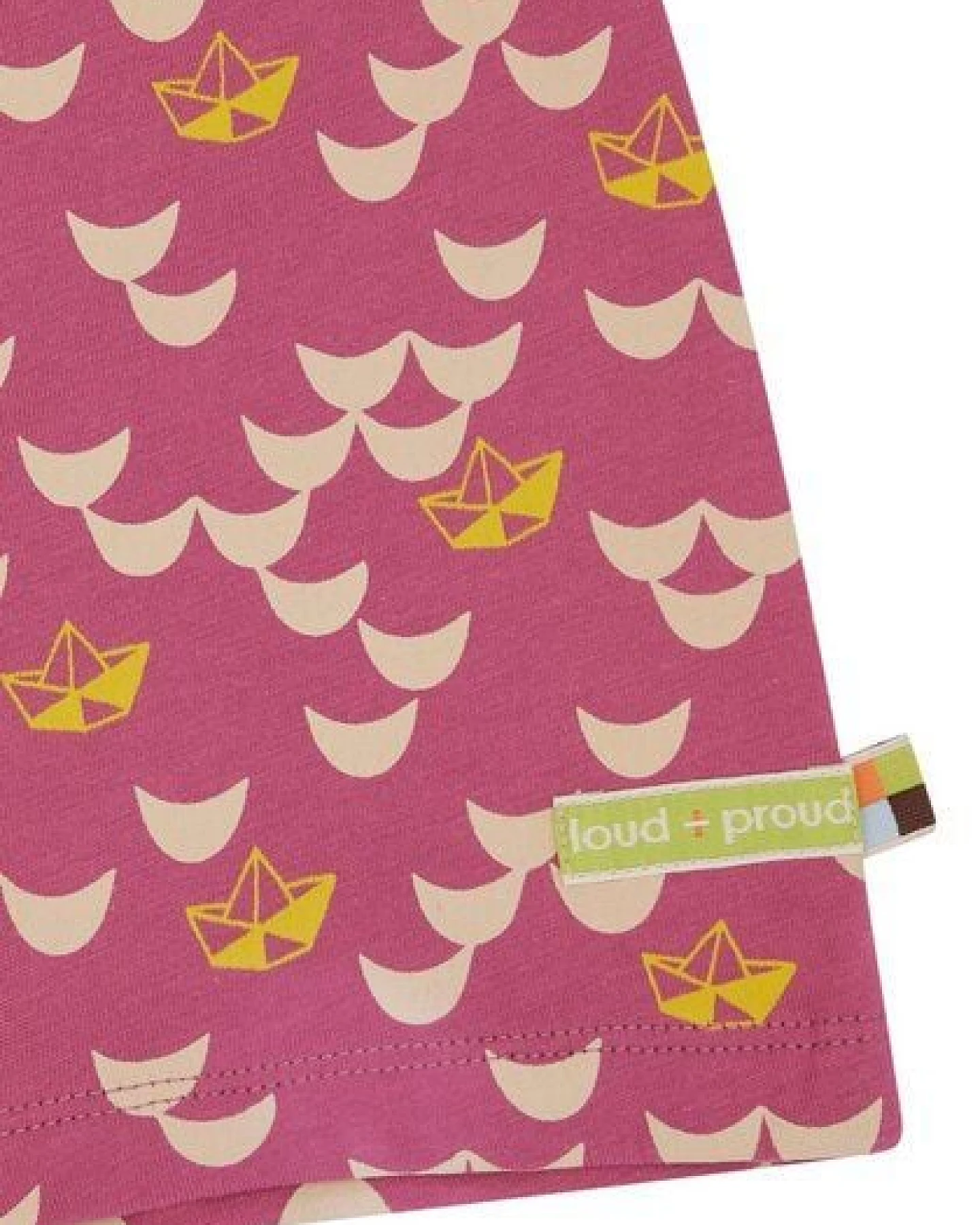 loud + proud Babys & Kinder Short Druck, GOTS-zertifiziert – Ansicht 3