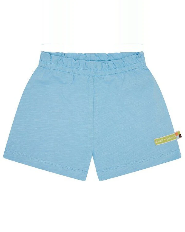 loud + proud Babys & Kinder Bermuda Slub Jersey, GOTS-zertifiziert