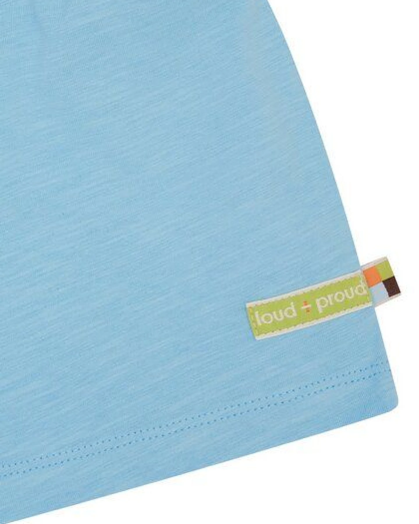 loud + proud Babys & Kinder Bermuda Slub Jersey, GOTS-zertifiziert – Ansicht 3