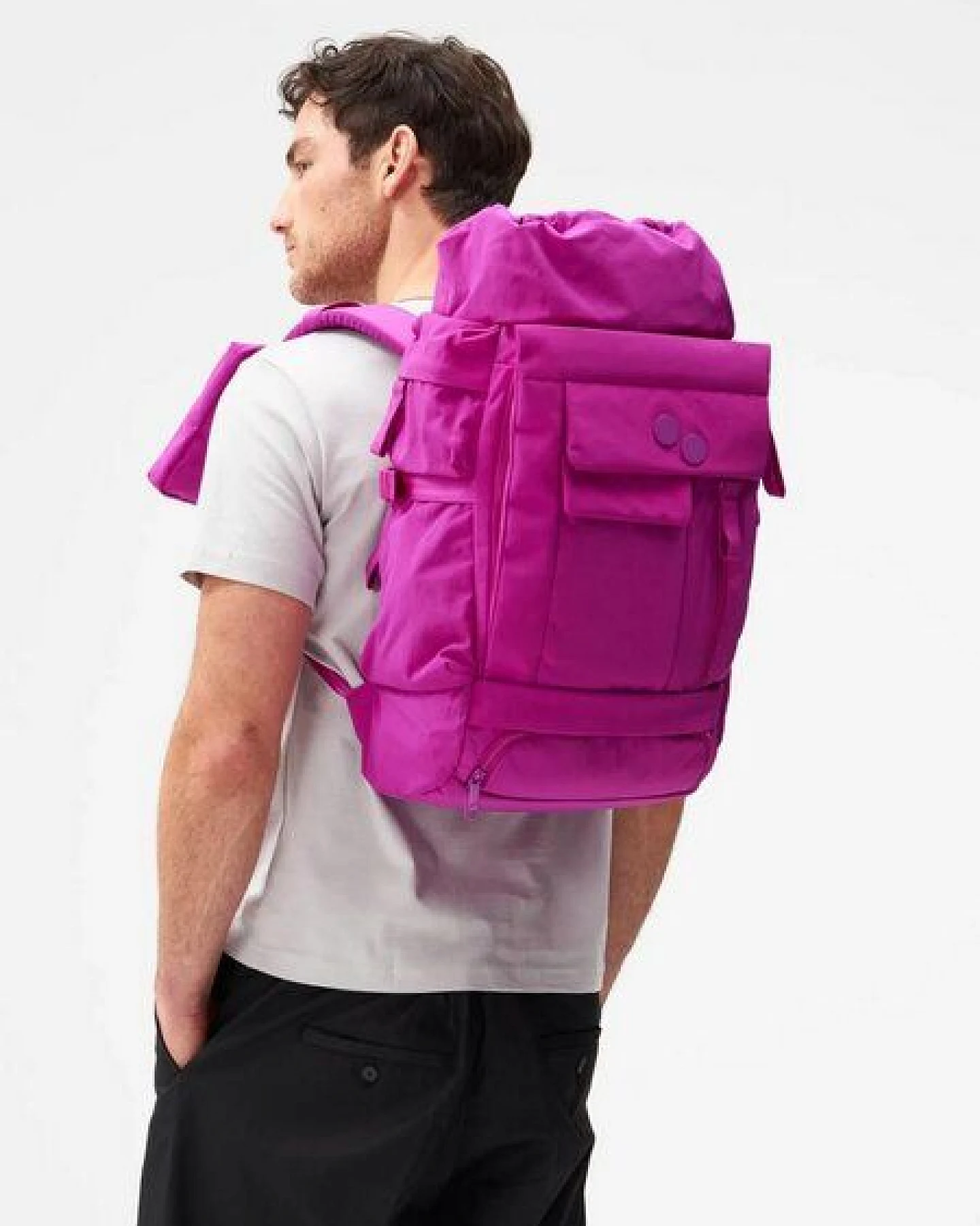 pinqponq Blok Medium Construct - Unisex Rucksack – Ansicht 3