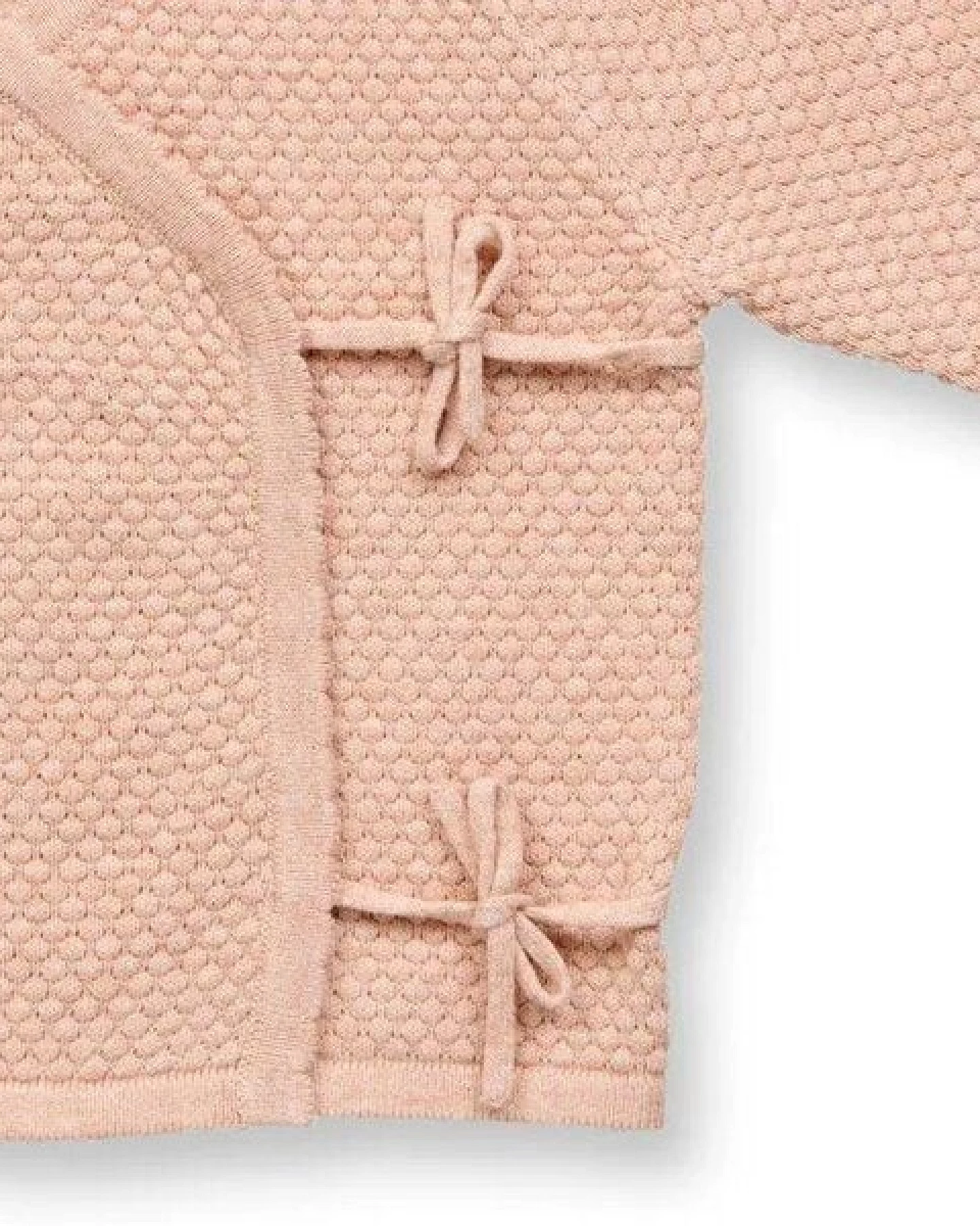 sense-organics P.Picasso Baby Strickjacke rose von Sense Organics GOTS – Ansicht 2