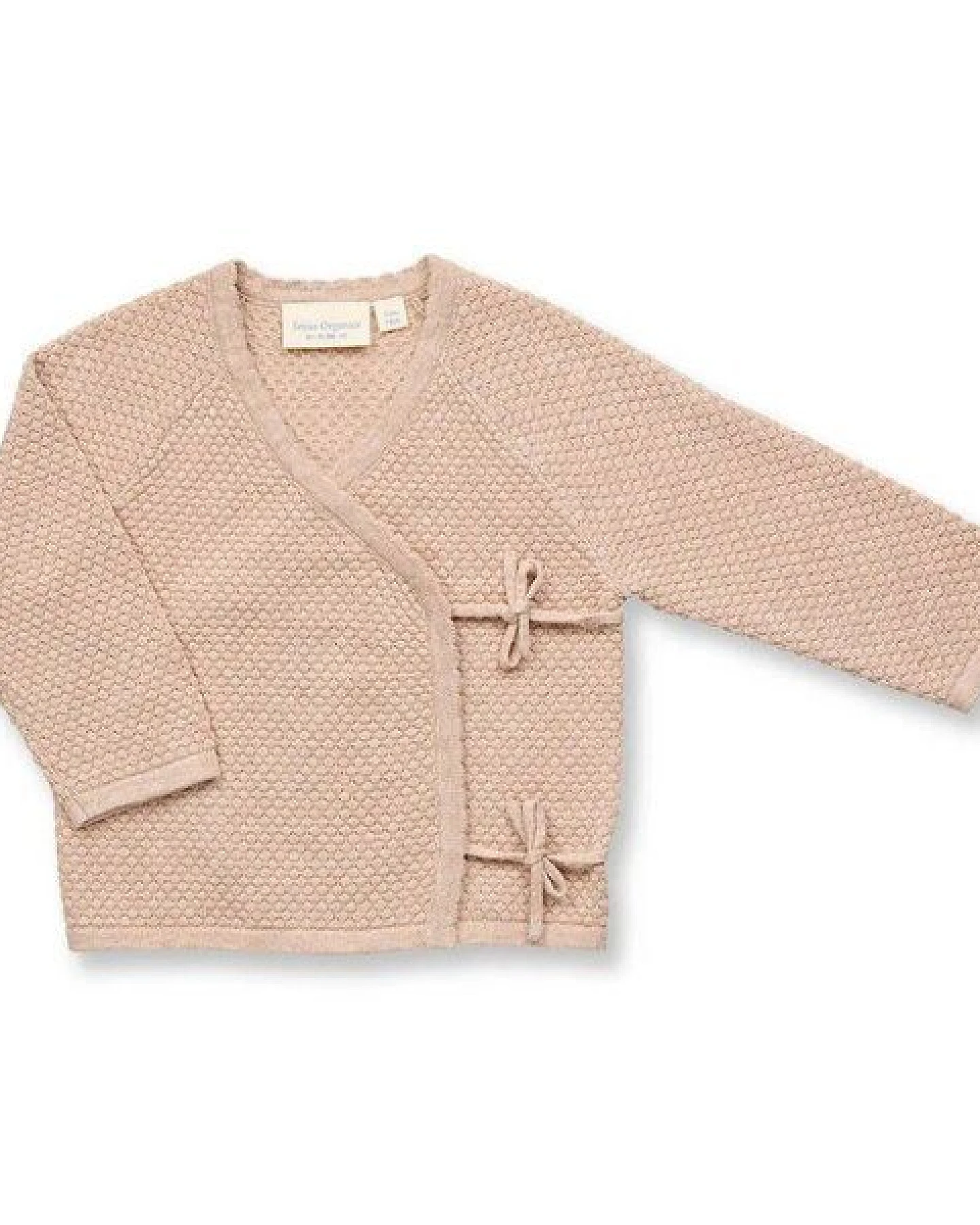 sense-organics P.Picasso Baby Strickjacke rose von Sense Organics GOTS – Ansicht 4