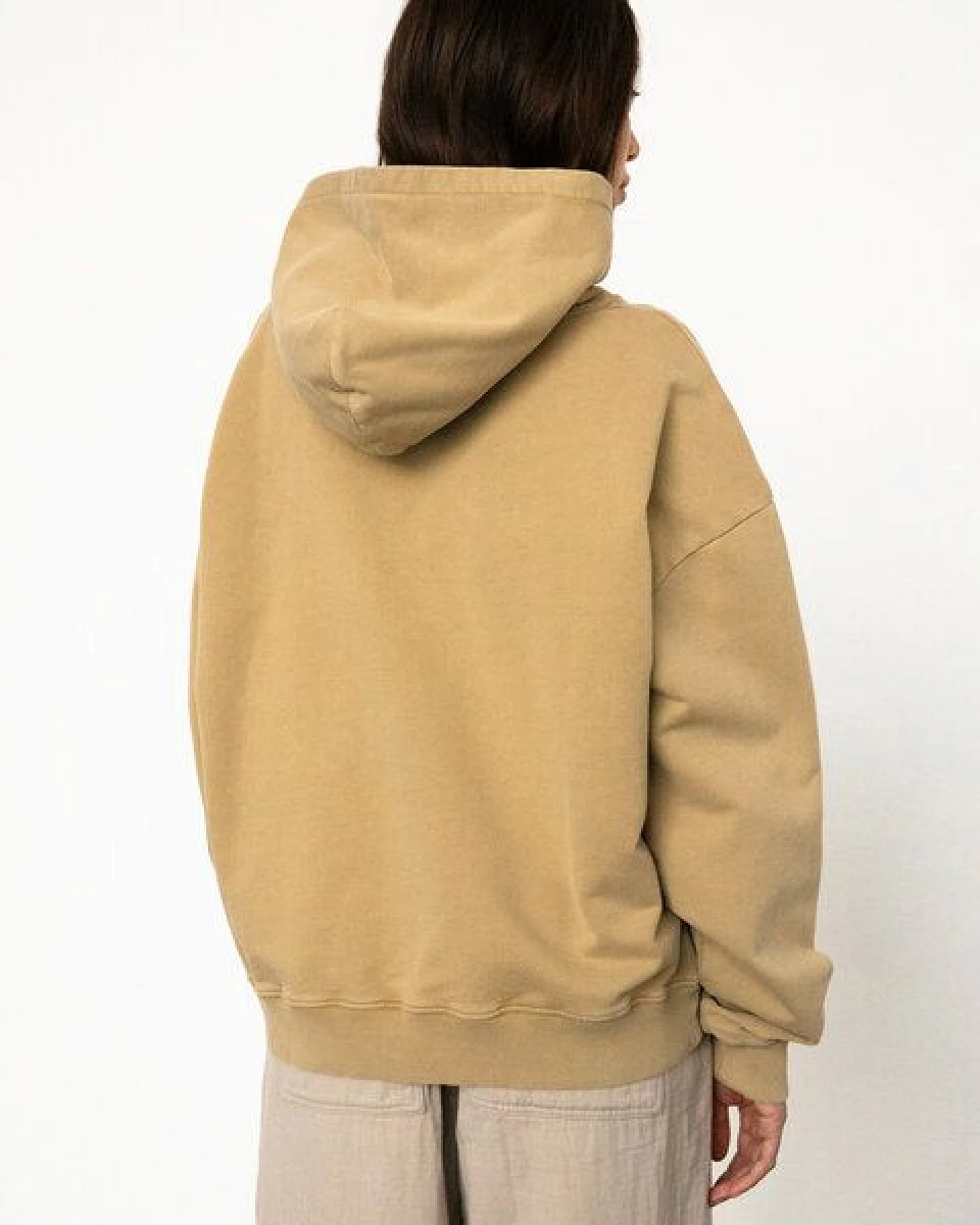 Rotholz Logo Hoodie Bio Baumwolle – Ansicht 2