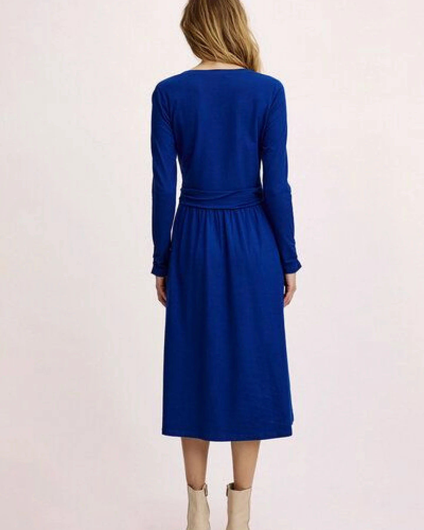 TRANQUILLO Tailliertes Jersey-Kleid (W25E10) – Ansicht 3