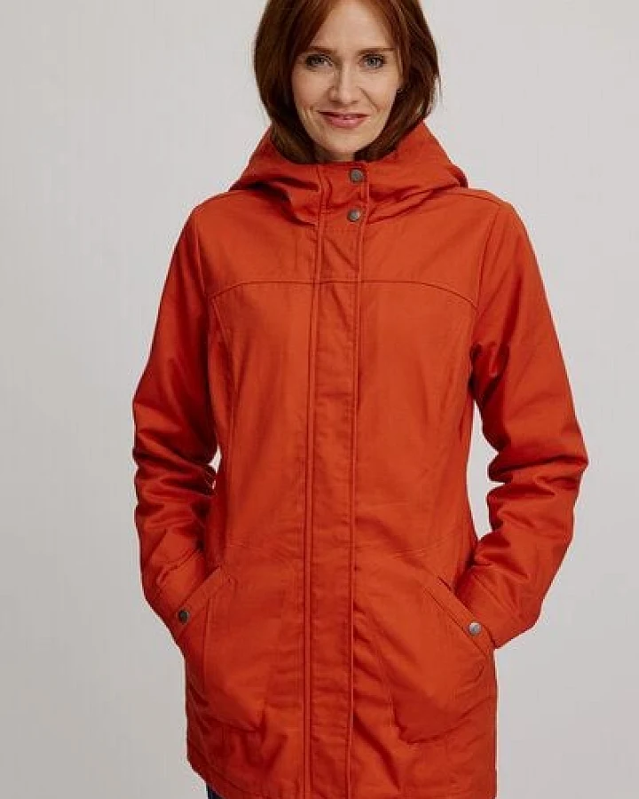 TRANQUILLO Taillierte Jacke aus Biobaumwolle (W25A91)