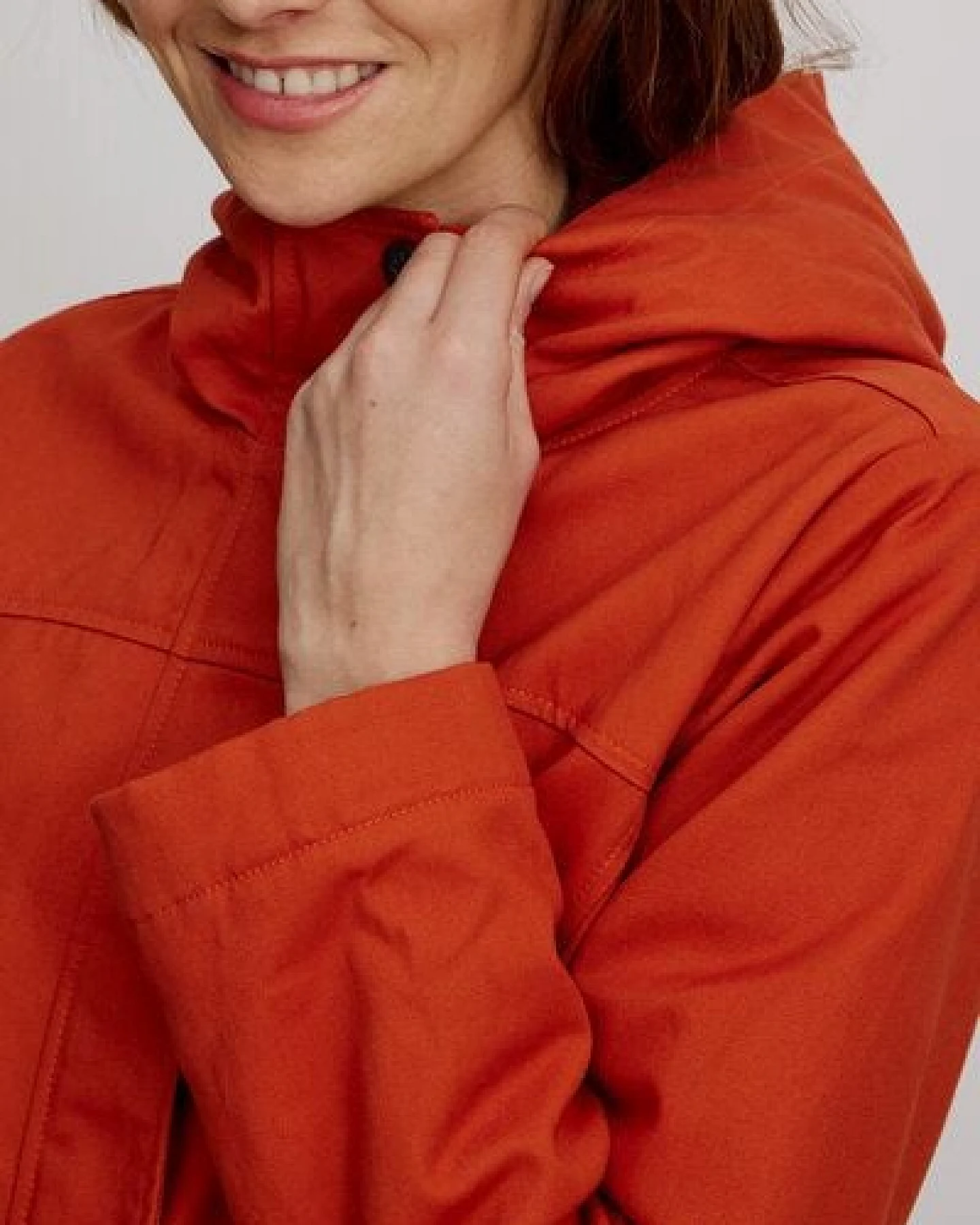 TRANQUILLO Taillierte Jacke aus Biobaumwolle (W25A91) – Ansicht 3