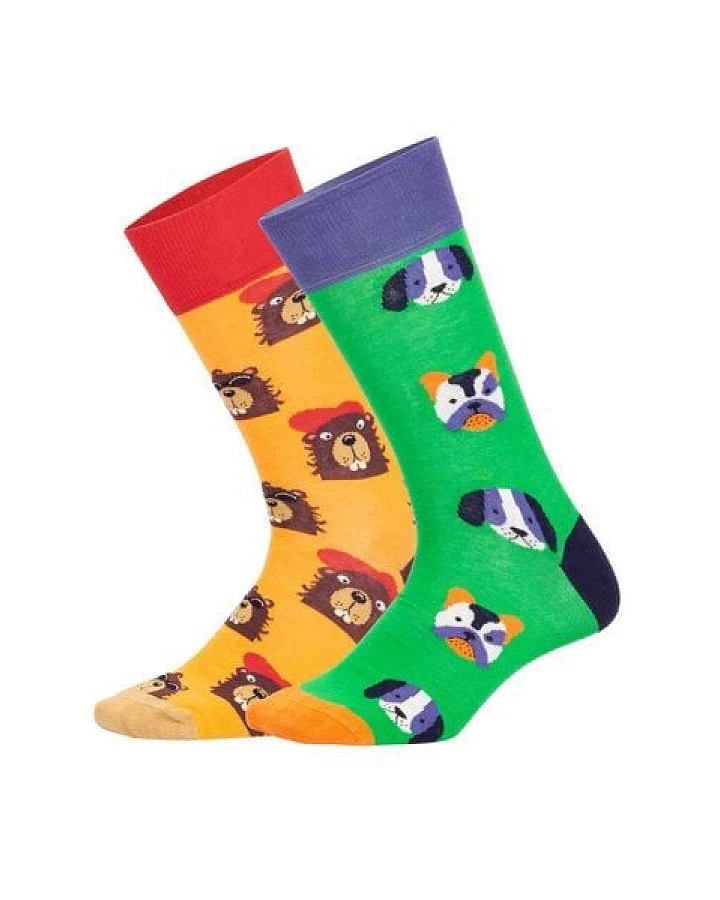 DillySocks Socken „Dog Vs Biever“