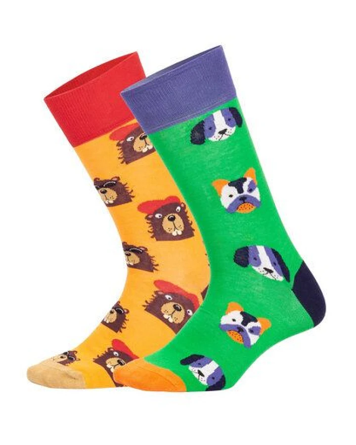DillySocks Socken „Dog Vs Biever“
