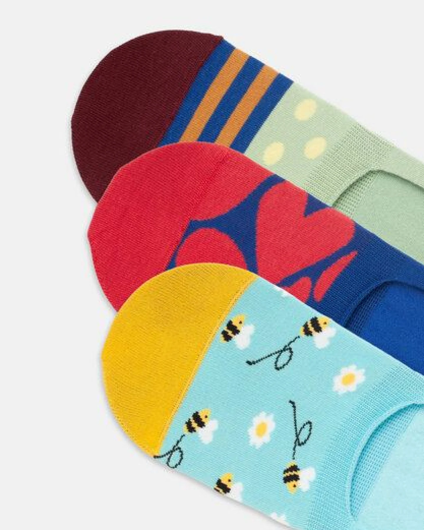 DillySocks Füßlinge „Hidden Bee Love“ – Ansicht 3