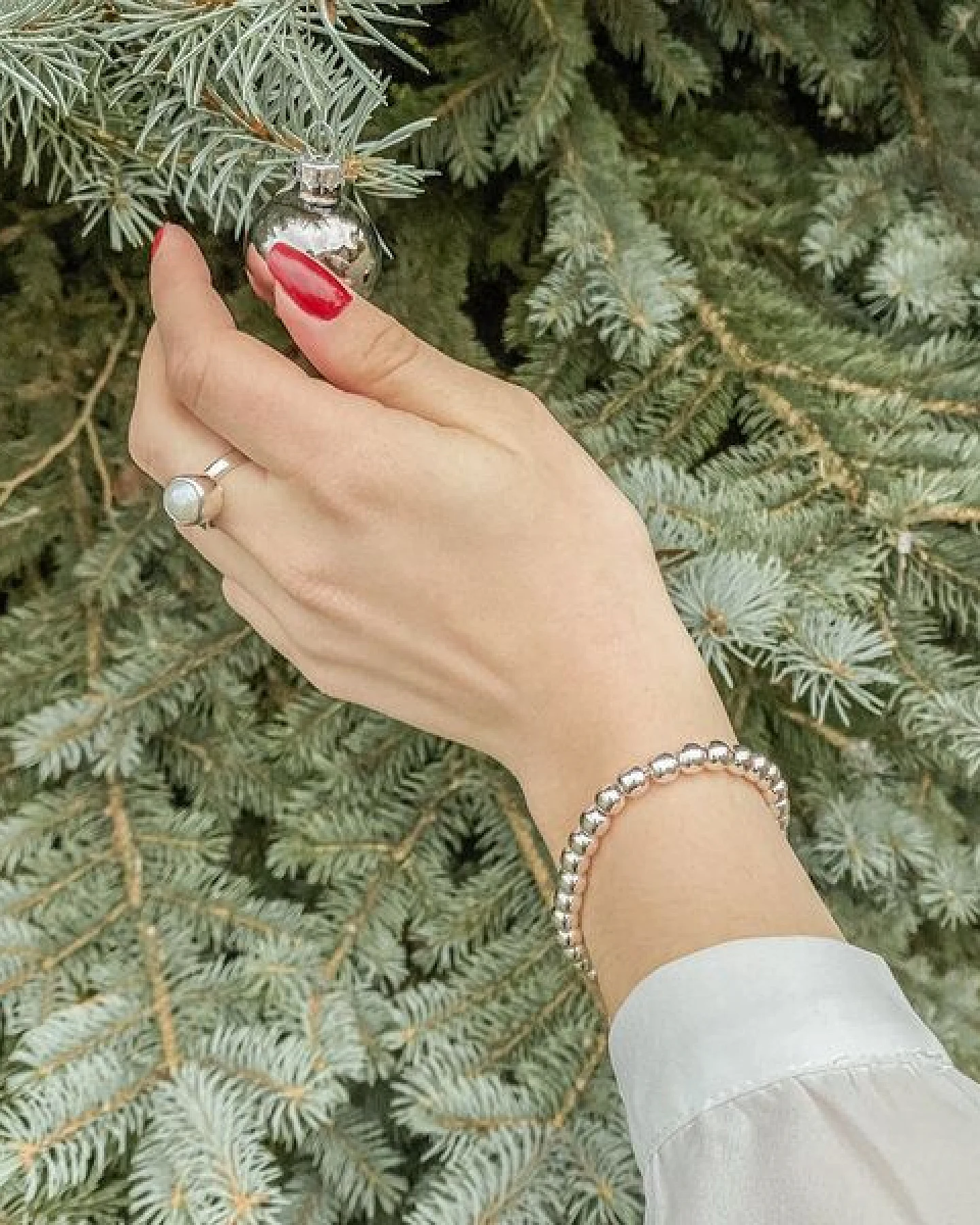 pakilia Silber Ring Filigrane Perlen Fair-Trade und handmade – Ansicht 3