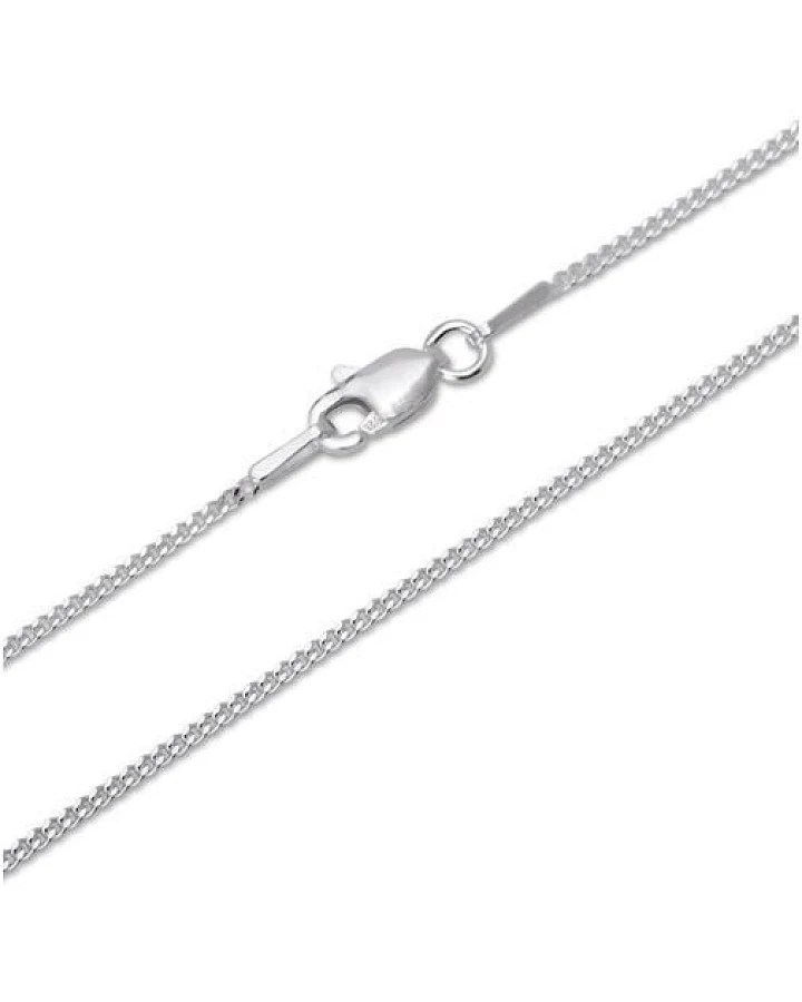 pakilia Silber Kette klassisch 40cm Fair-Trade und handmade