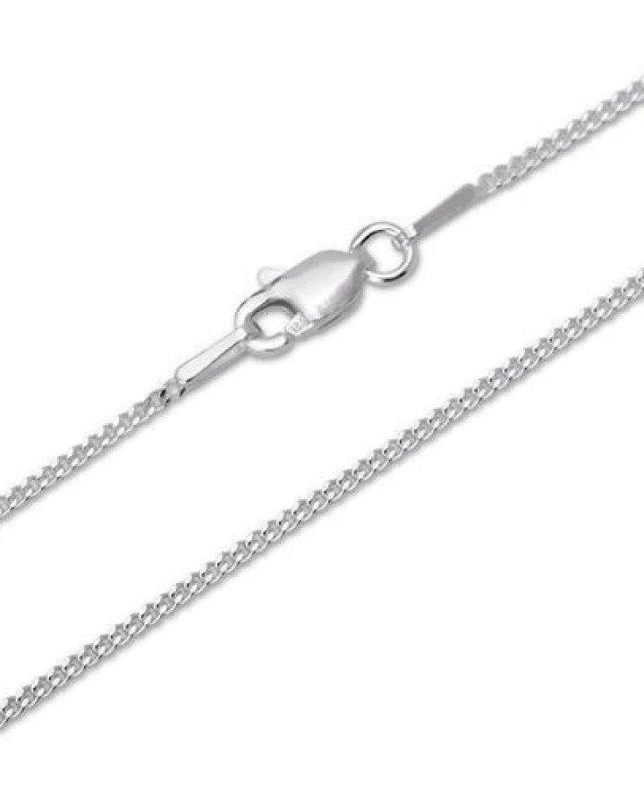pakilia Silber Kette klassisch 40cm Fair-Trade und handmade
