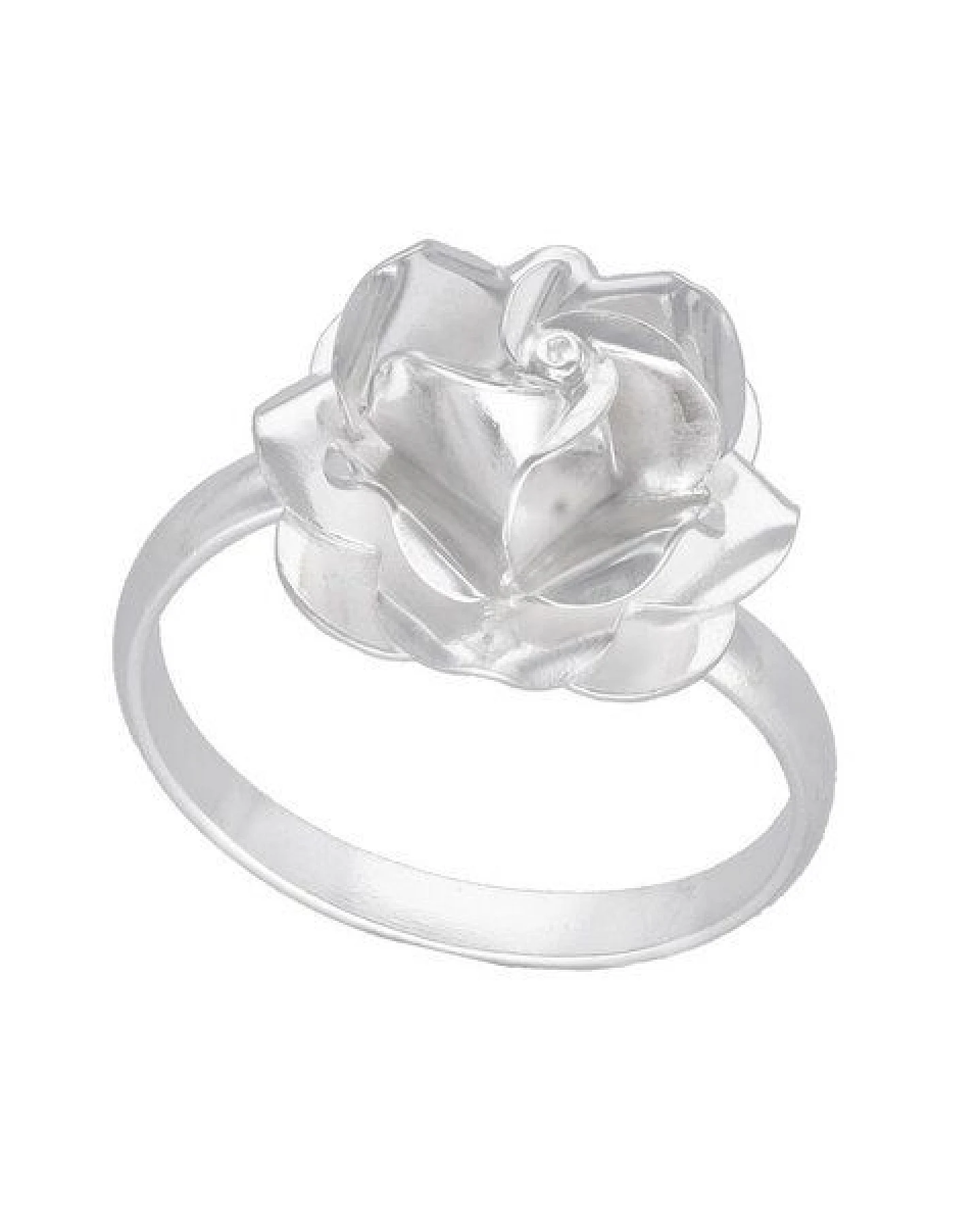 pakilia Silber Ring Rose Fair-Trade und handmade – Ansicht 3
